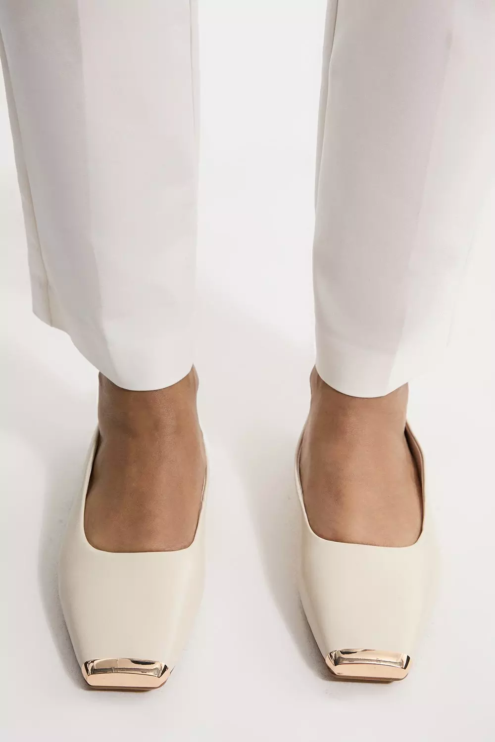 Amazon.com | SHODENSE Women Cap Toe Bow Flats Two Tone Slip