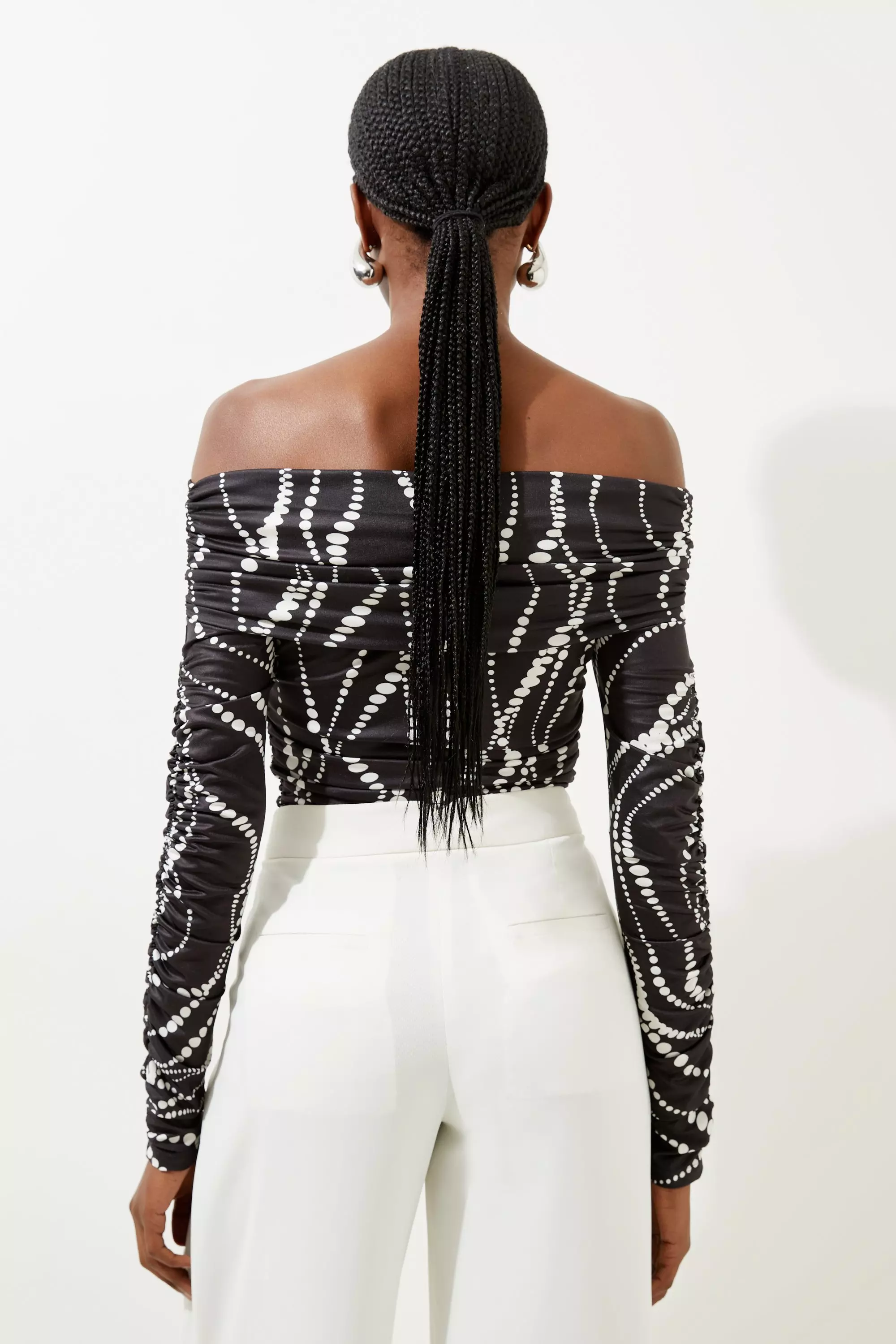 Bardot bodysuit white hotsell
