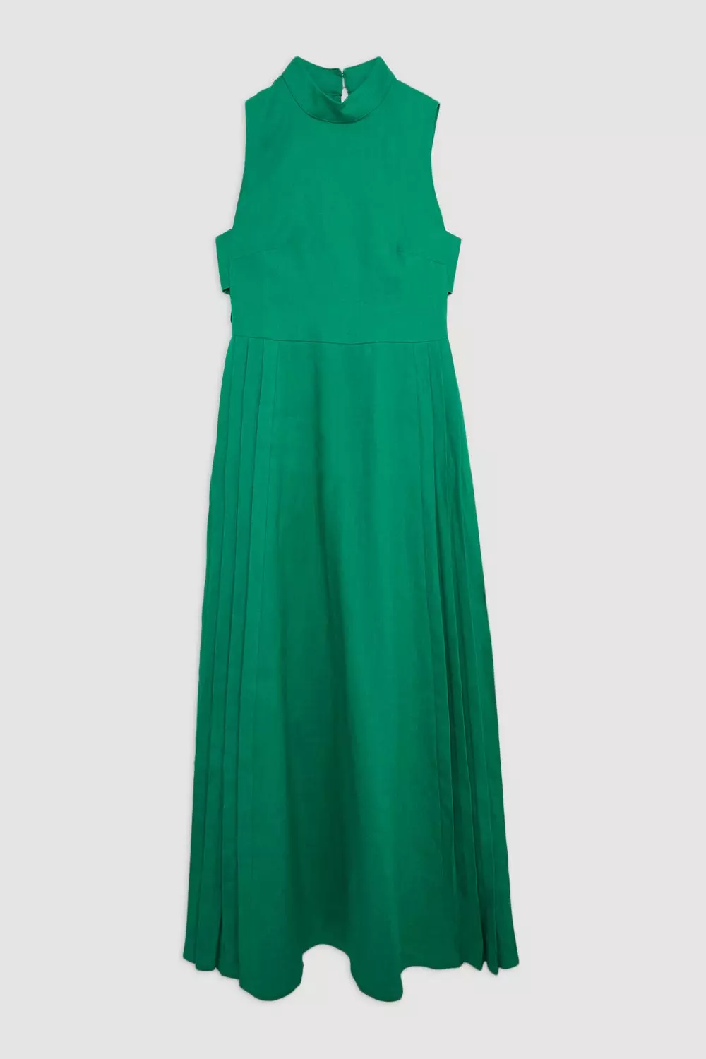 KAREN MILLEN ミダキシドレス プリーツ ハイネック Ａライン KAREN MILLEN ミダキシドレス プリーツ ハイネック Aライン