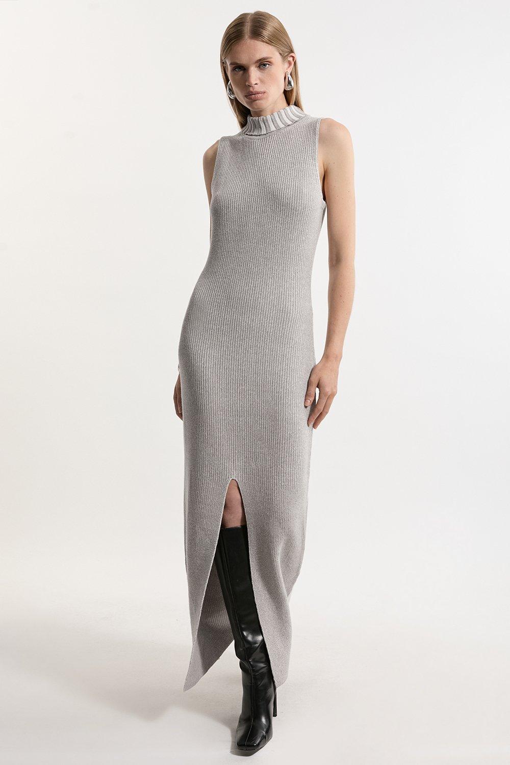 Karen millen grey dress hotsell