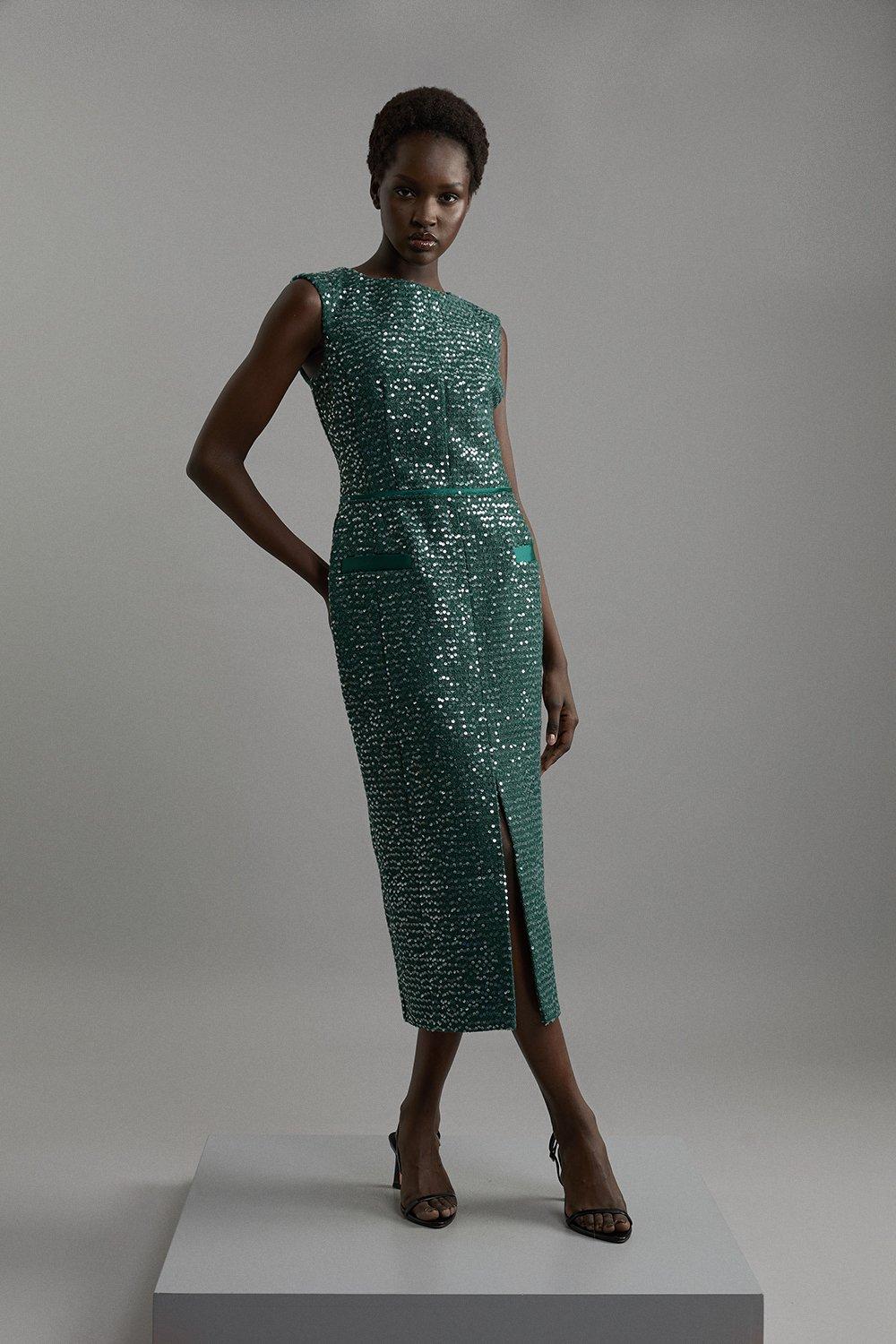 Sequin Dresses Glitter Sparkly Dresses Karen Millen