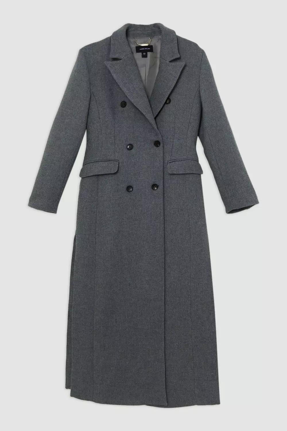 Karen millen double breasted tailored coat hotsell