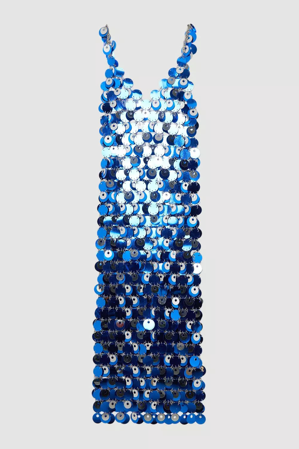 Chainmail Strappy Midi Dress | Karen Millen