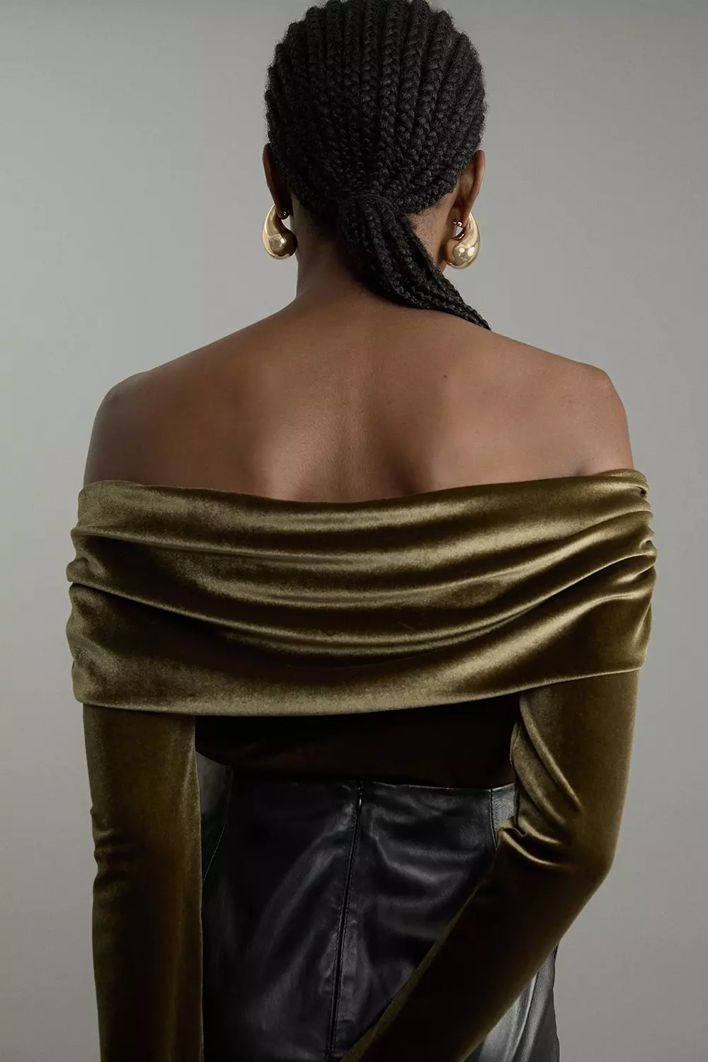 Khaki green bodysuit outlet