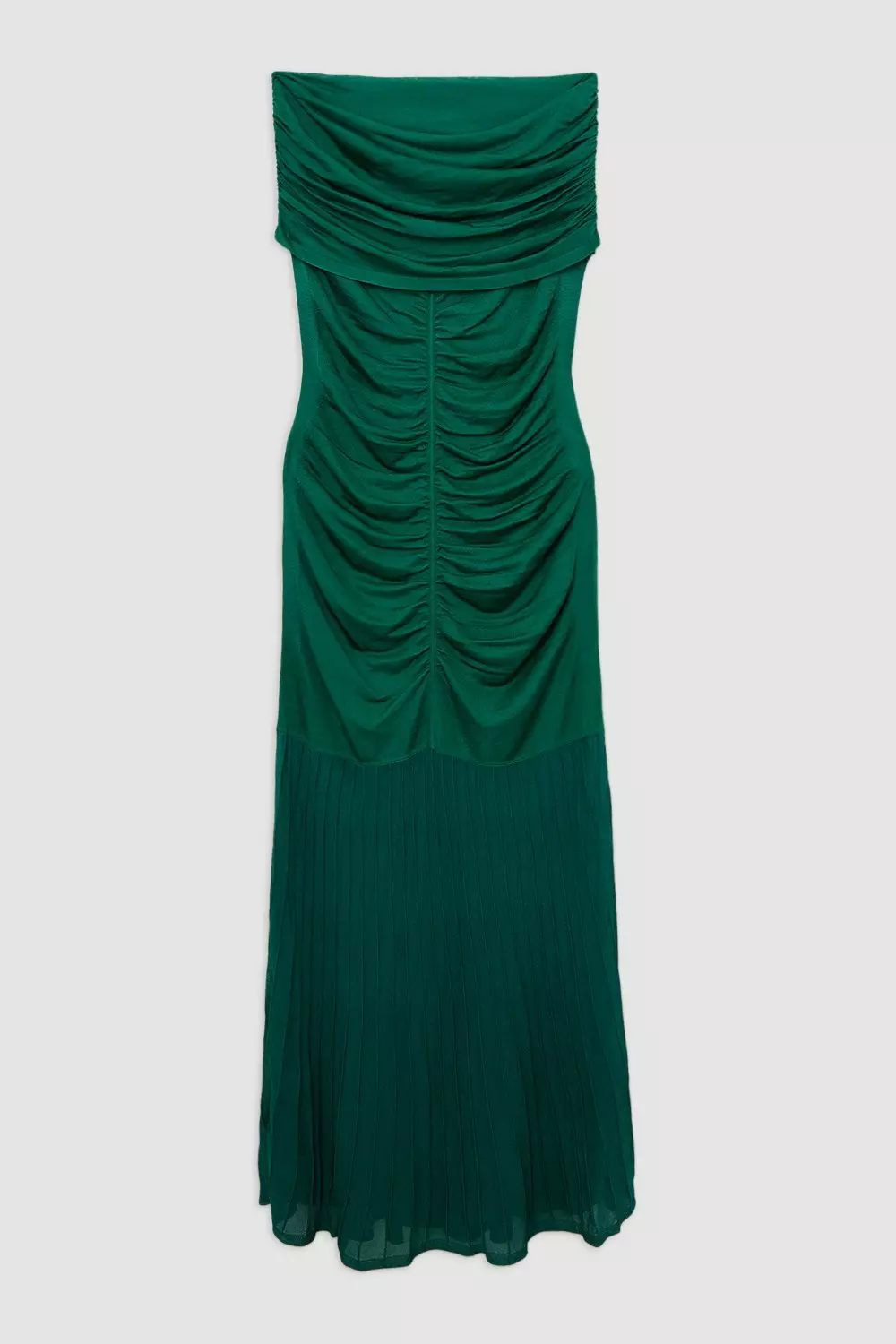 美品★ MEDI SHEER CHECK LONG KNIT Viscose Blend Knit Sheer Skirt Maxi Dress | Karen Millen
