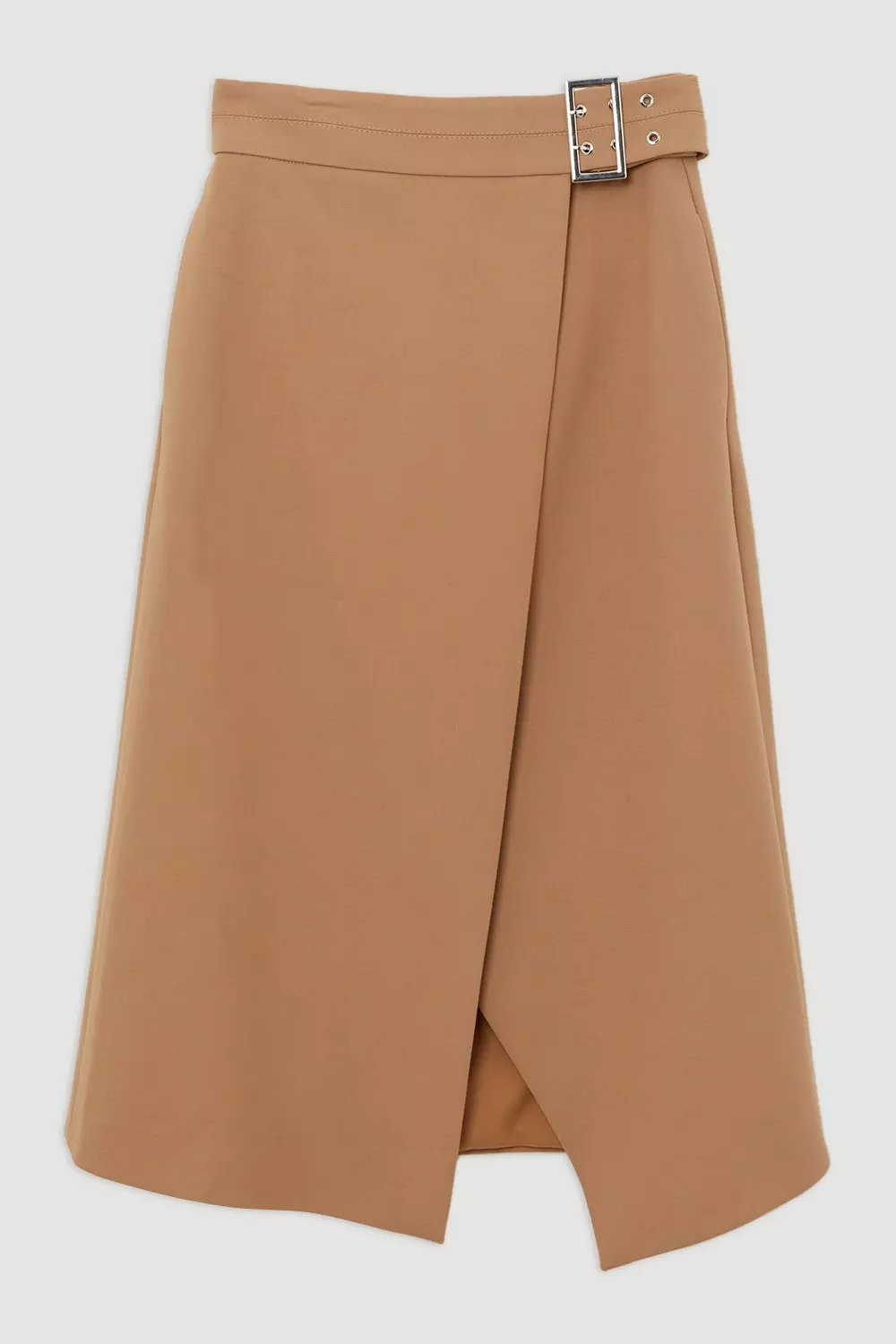 祝開店！大放出セール開催中 Over Wrap Stretch Compact Belted Karen | Skirt Maxi Tailored パンツ