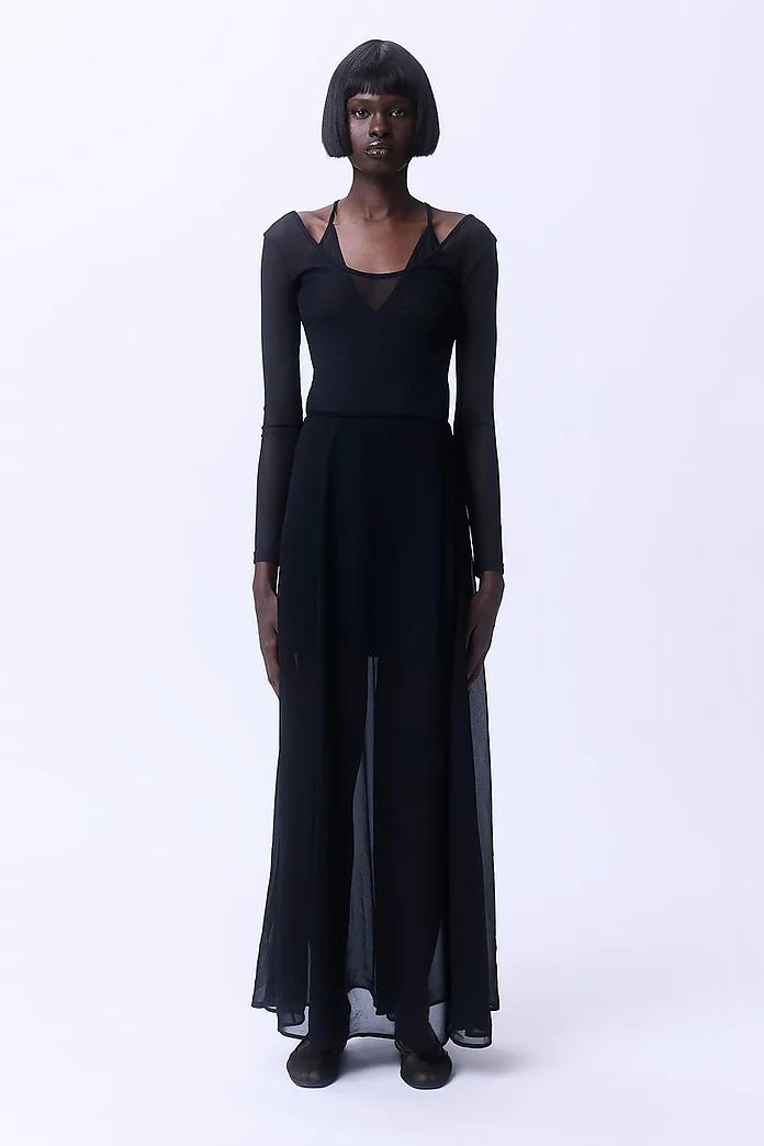 Double Layered Mesh Bodysuit | Karen Millen Double Layered Mesh Bodysuit | Karen Millen