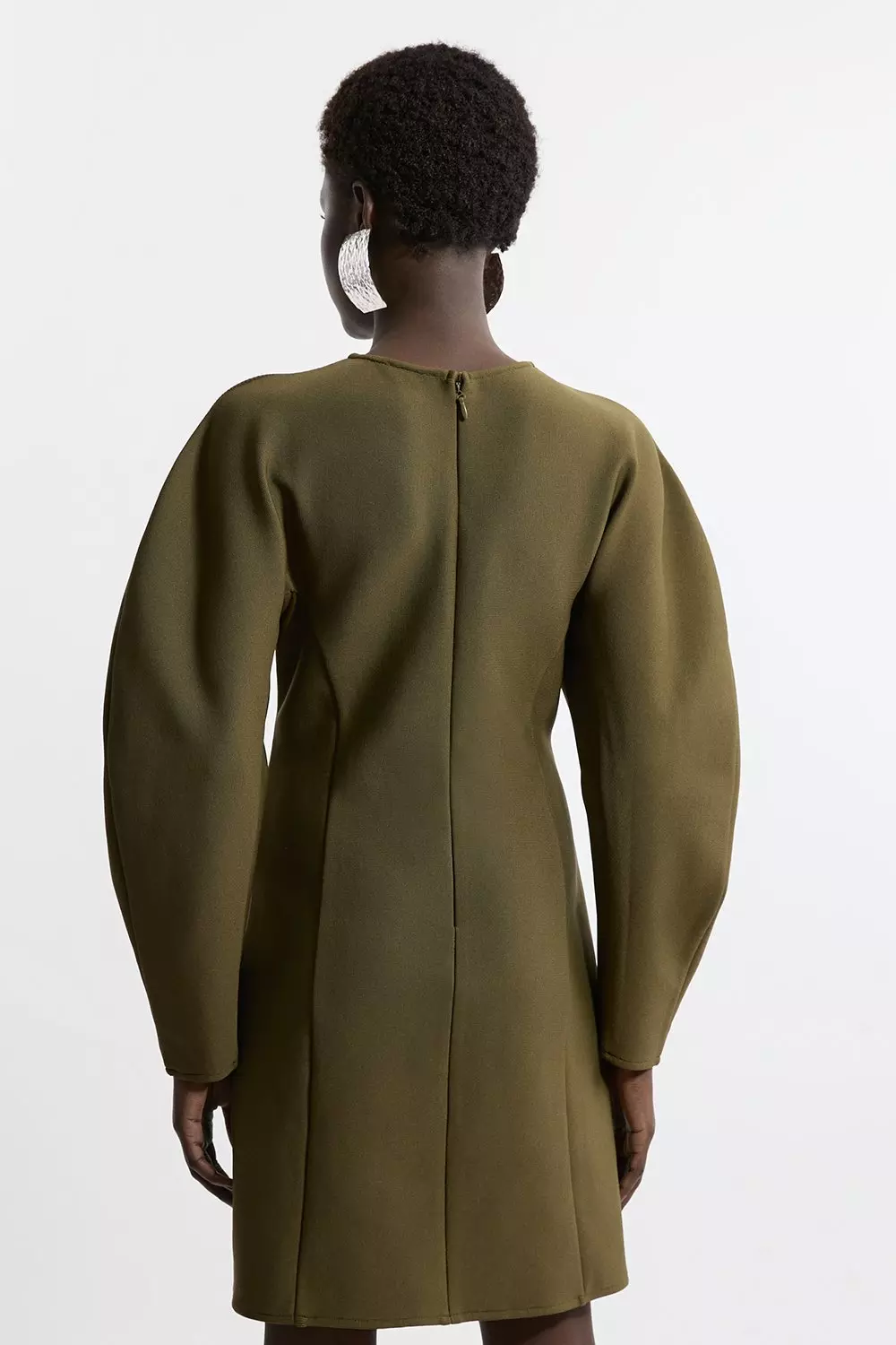 安心追跡【KAREN MILLEN】バンデージニットミニタリ―マキシ KAREN MILLEN Petite Figure Form Bandage Knit All Over