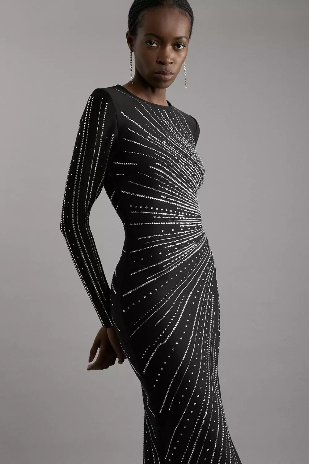 【KAREN MILLEN】アメリカン グラハム キャミソールドレス bkk14790_black_xl?$