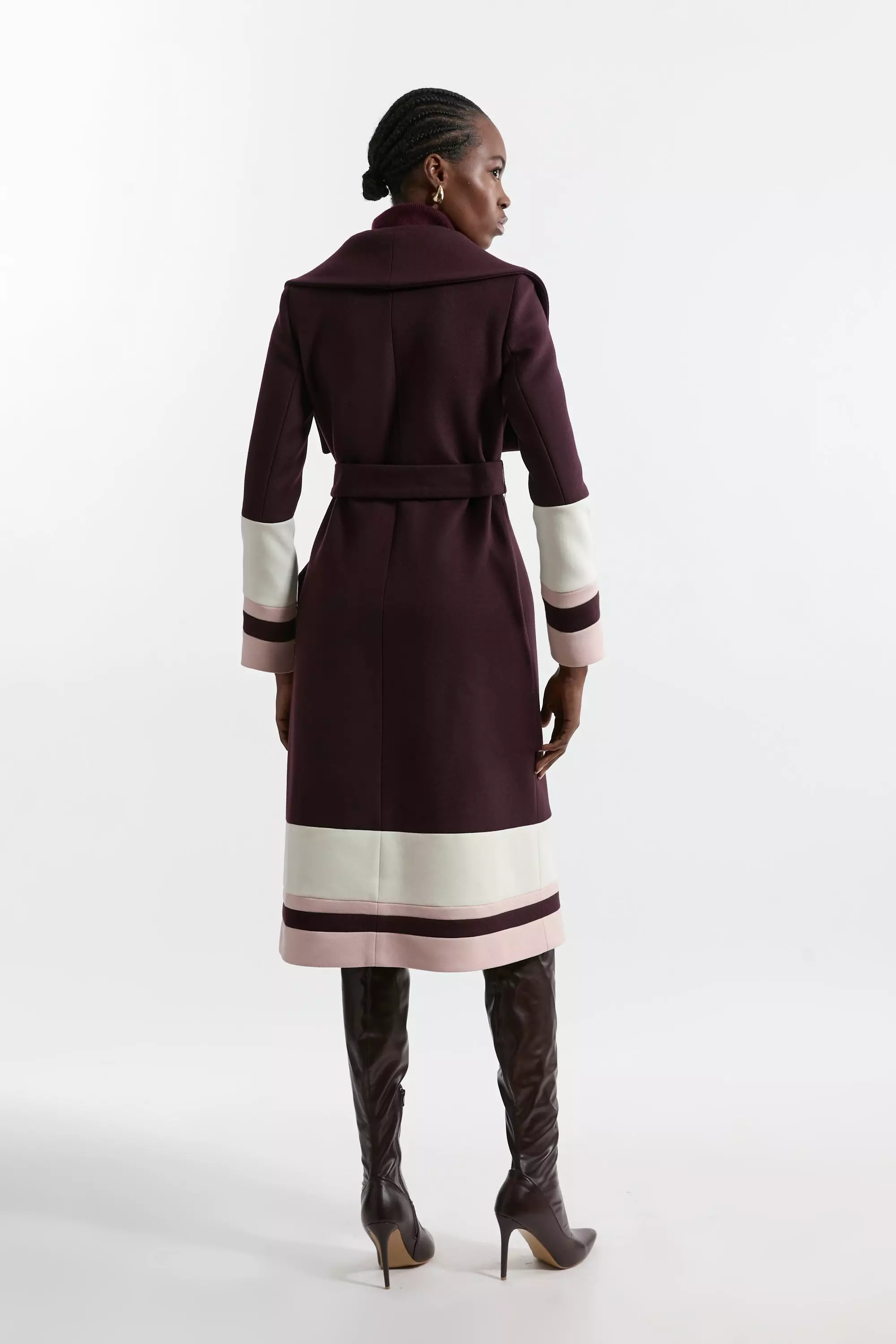 コート SPORTMAX WOOL MIDI COAT Sportmax - Luciana wool coat black - The Corner