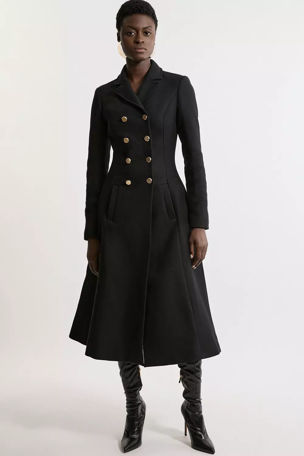 Full skirted coat uk hotsell