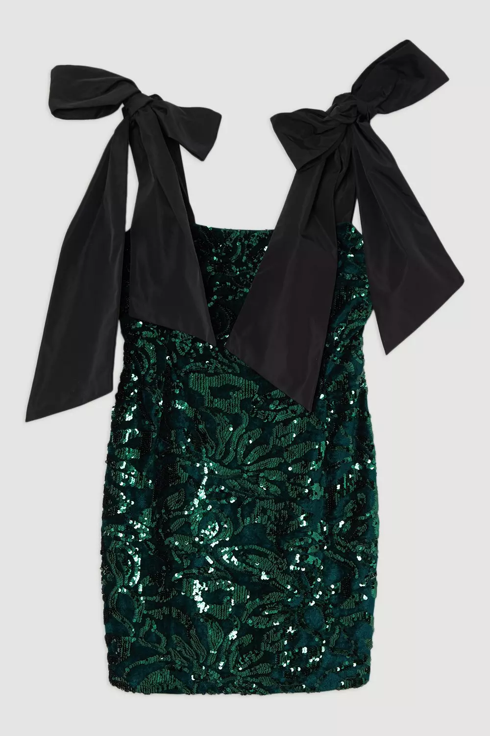 Karen millen orders green sequin dress