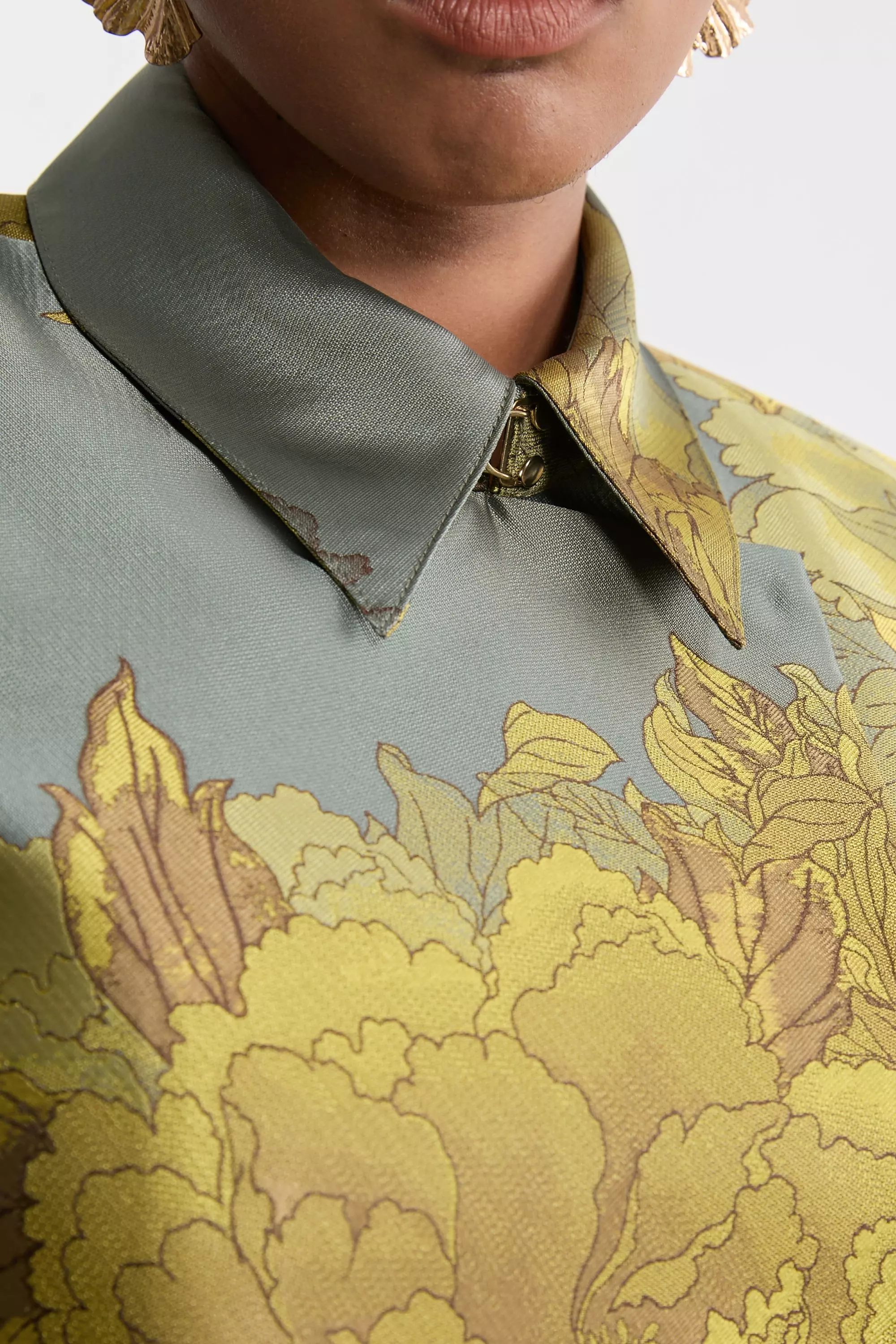 ジャケット・アウター MEDI LILY JACQUARD JACKET MEDI LILY JACQUARD JACKET