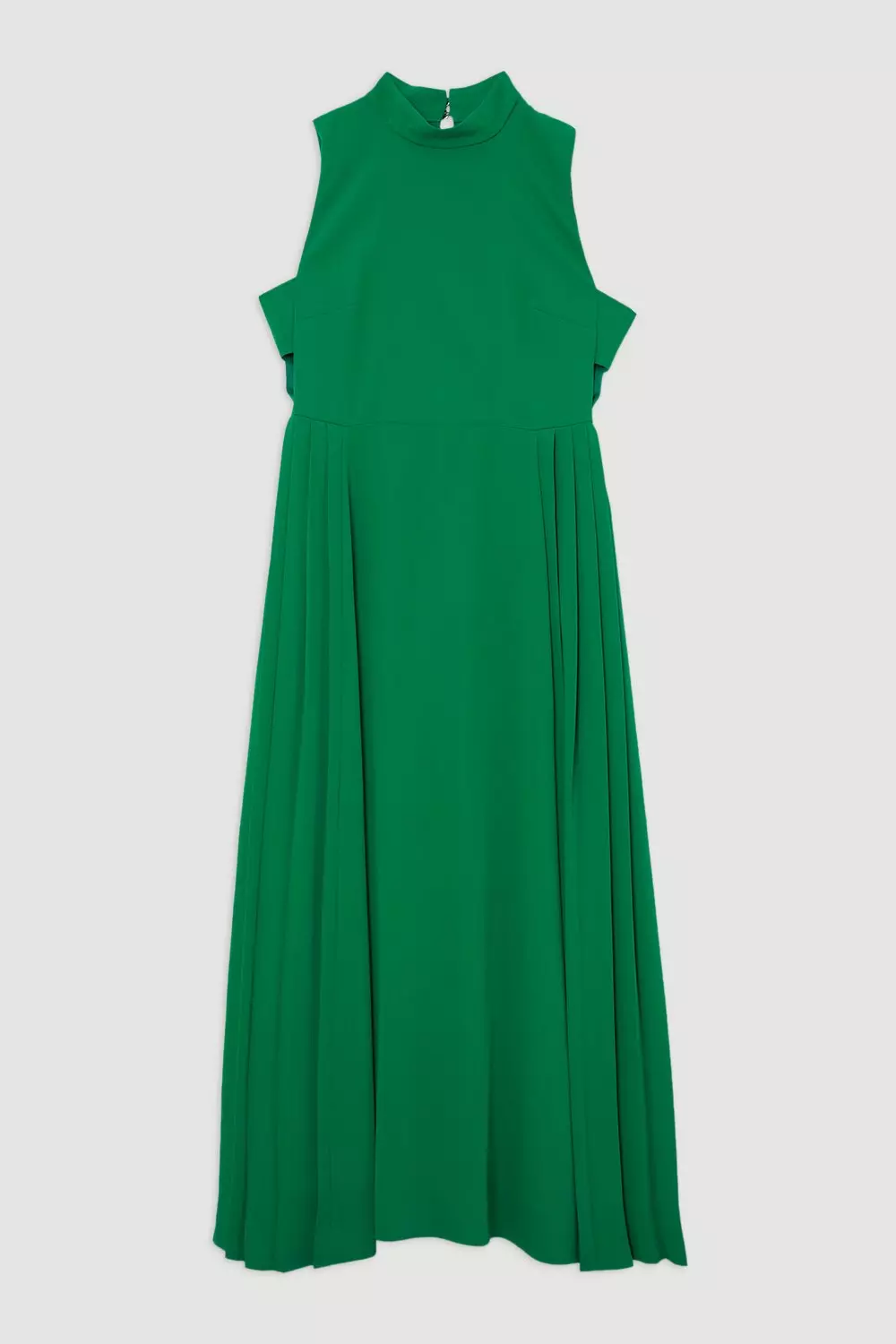 【Karen Millen】ソフトテーラードプリーツパネル Midaxiドレス Soft Tailored Pleated Panel Midaxi Dress | Karen Millen