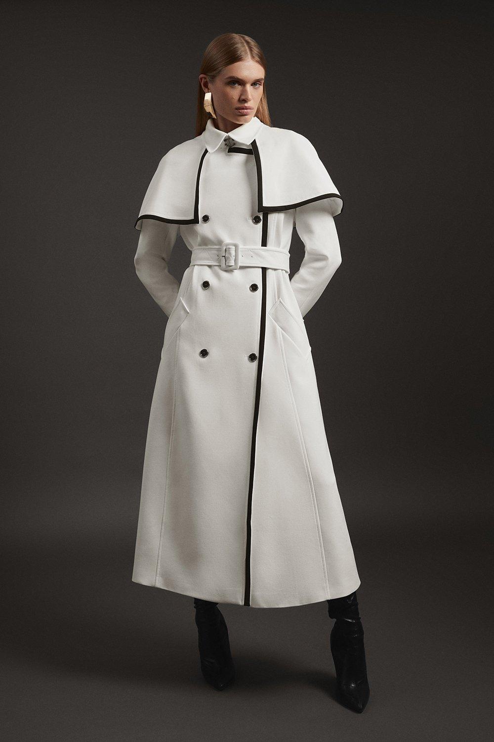 tailored charm coat【white】 – BUNNY APARTMENT