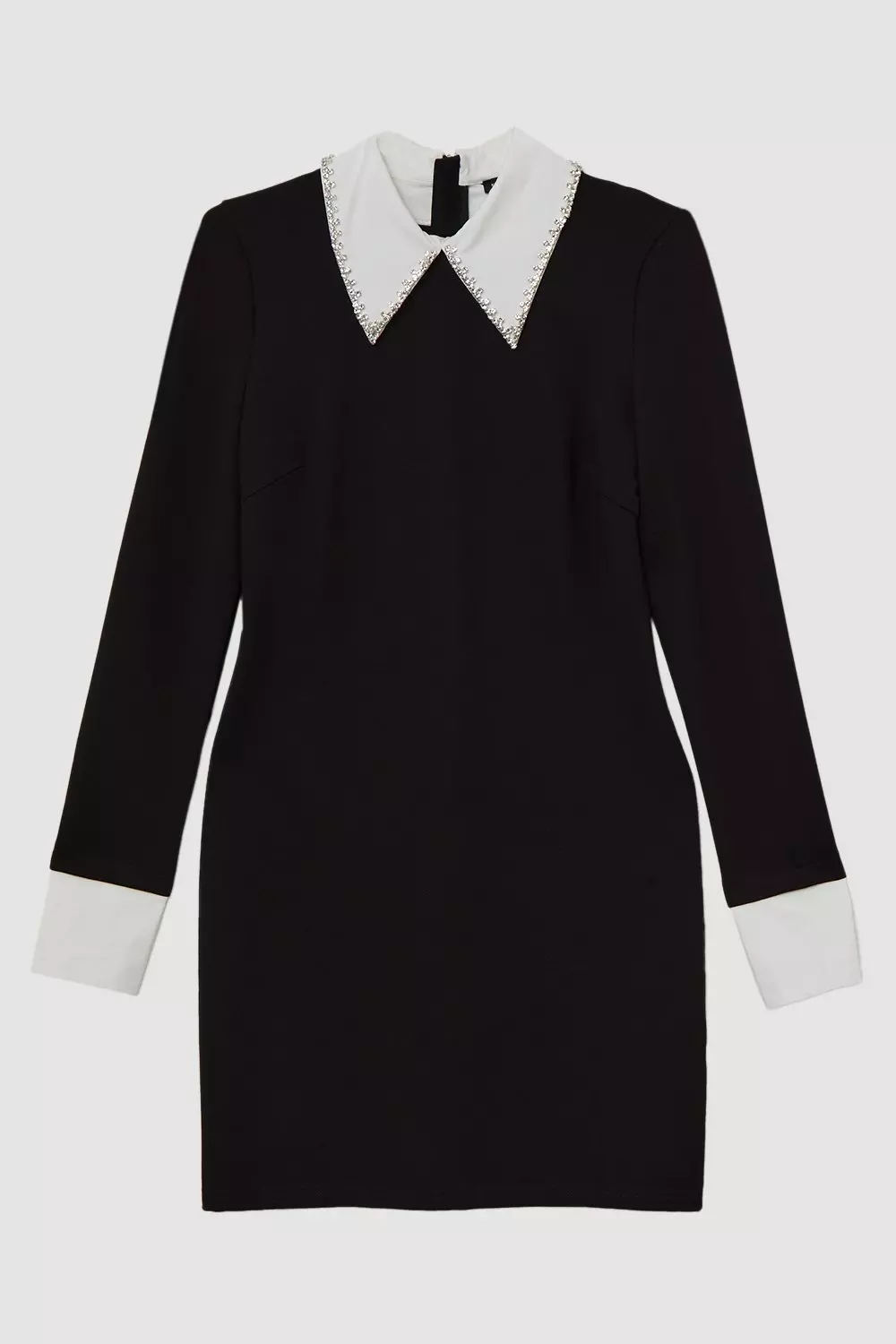 Collar dress long sleeve hotsell