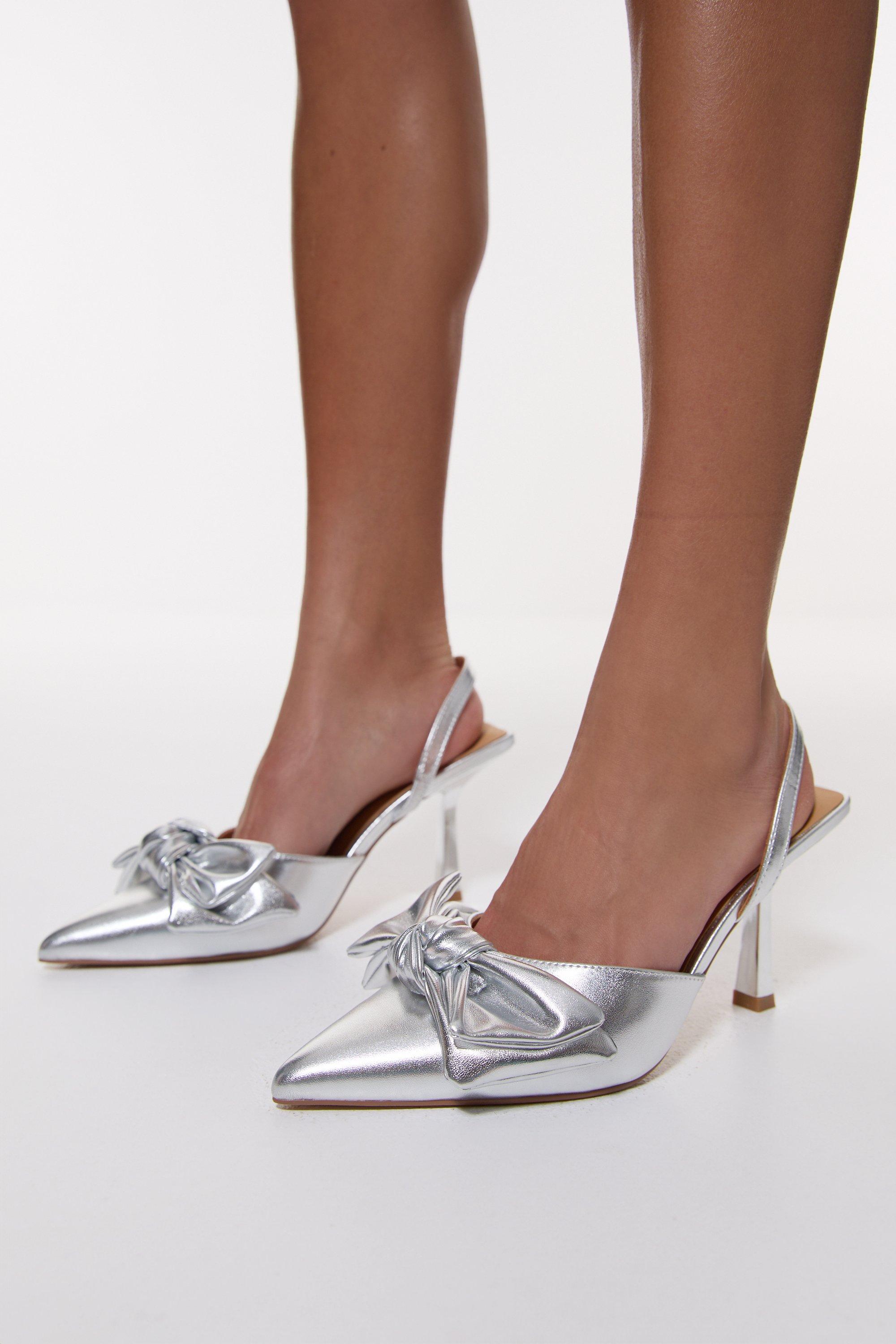 Silver Heels | Karen Millen US