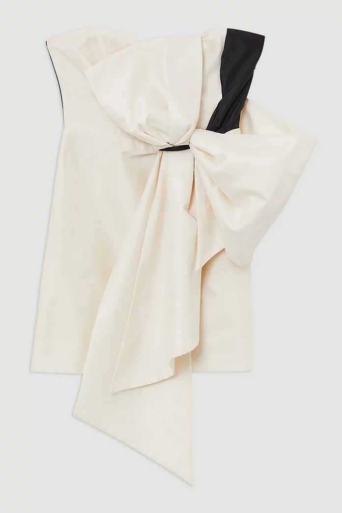 Archive Collection - Petite Bow Detail Off The Shoulder Archive Collection - Petite Bow Detail Off The Shoulder