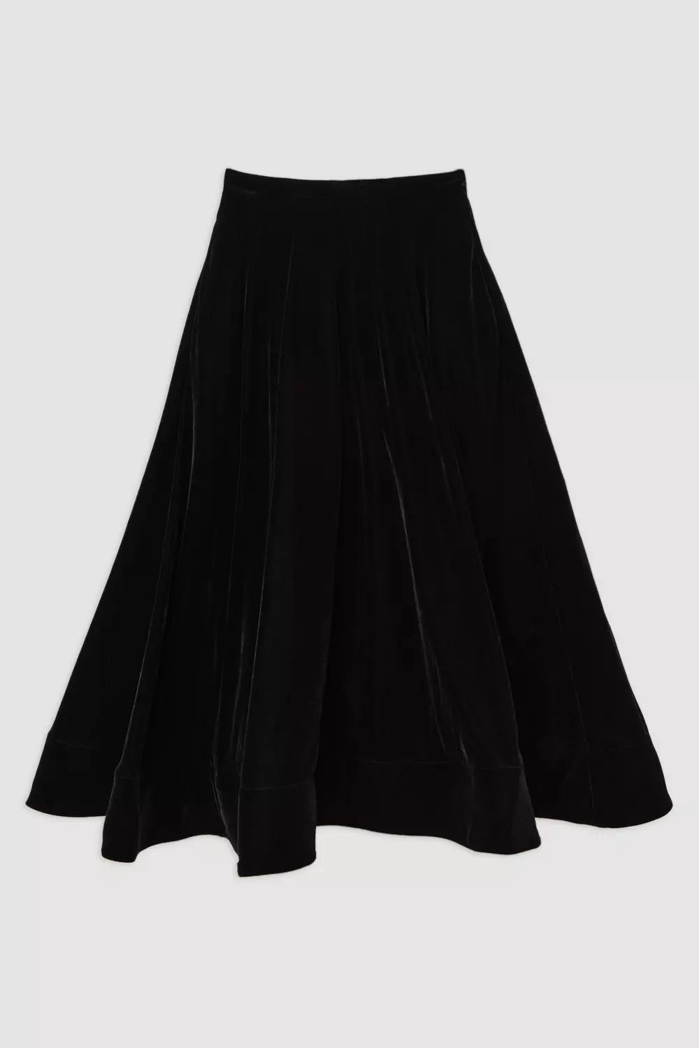 ORR☆Premium Velvet Skirt Lydia Millen Velvet Woven Prom Maxi Skirt | Karen Millen
