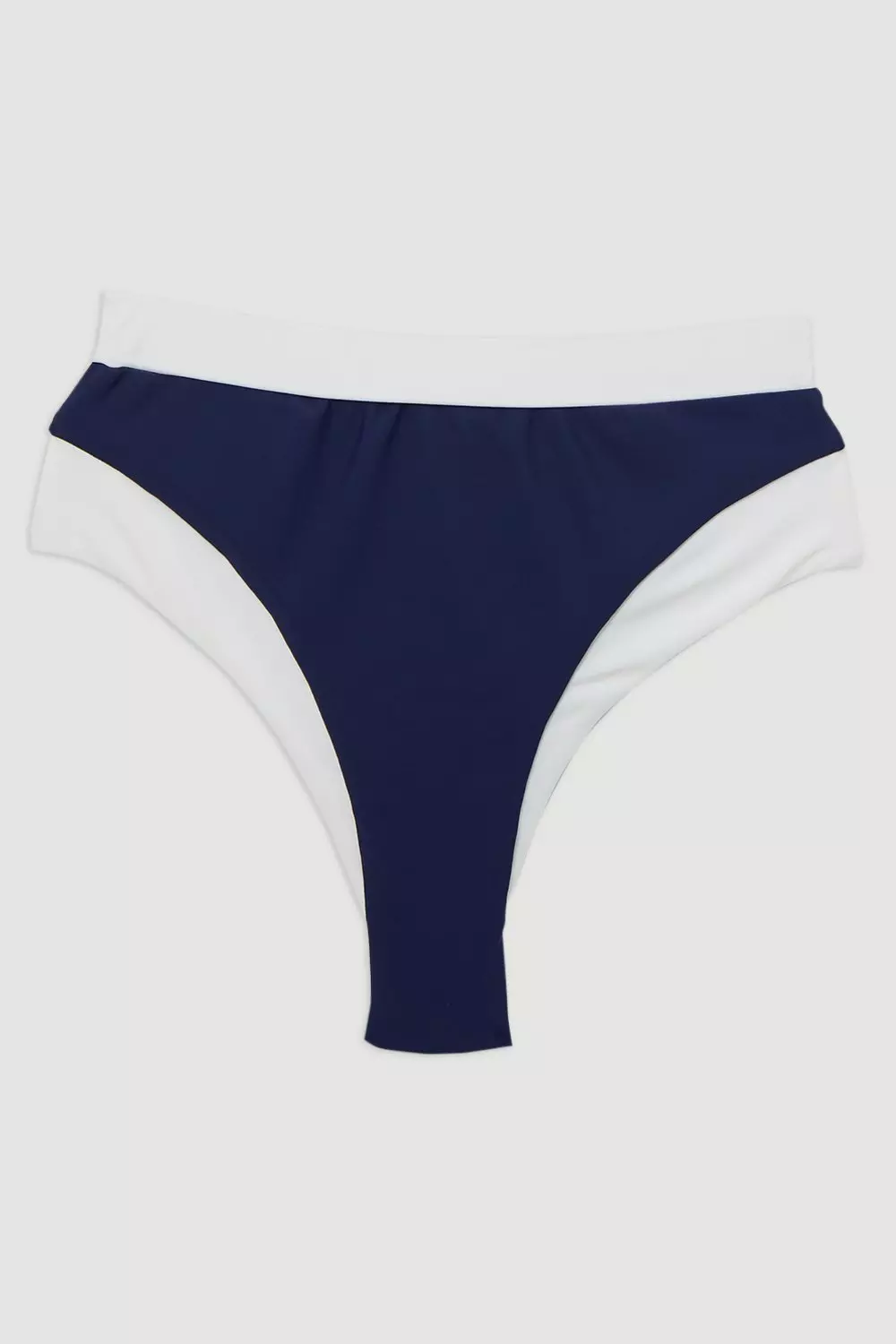 Navy Colour Block Bikini Bottoms alternative image