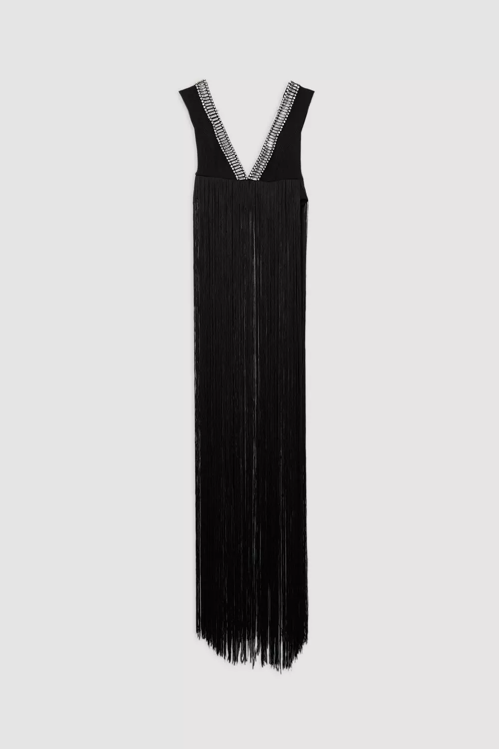 Bandage Embellished And Fringe Bikini Top | Karen Millen
