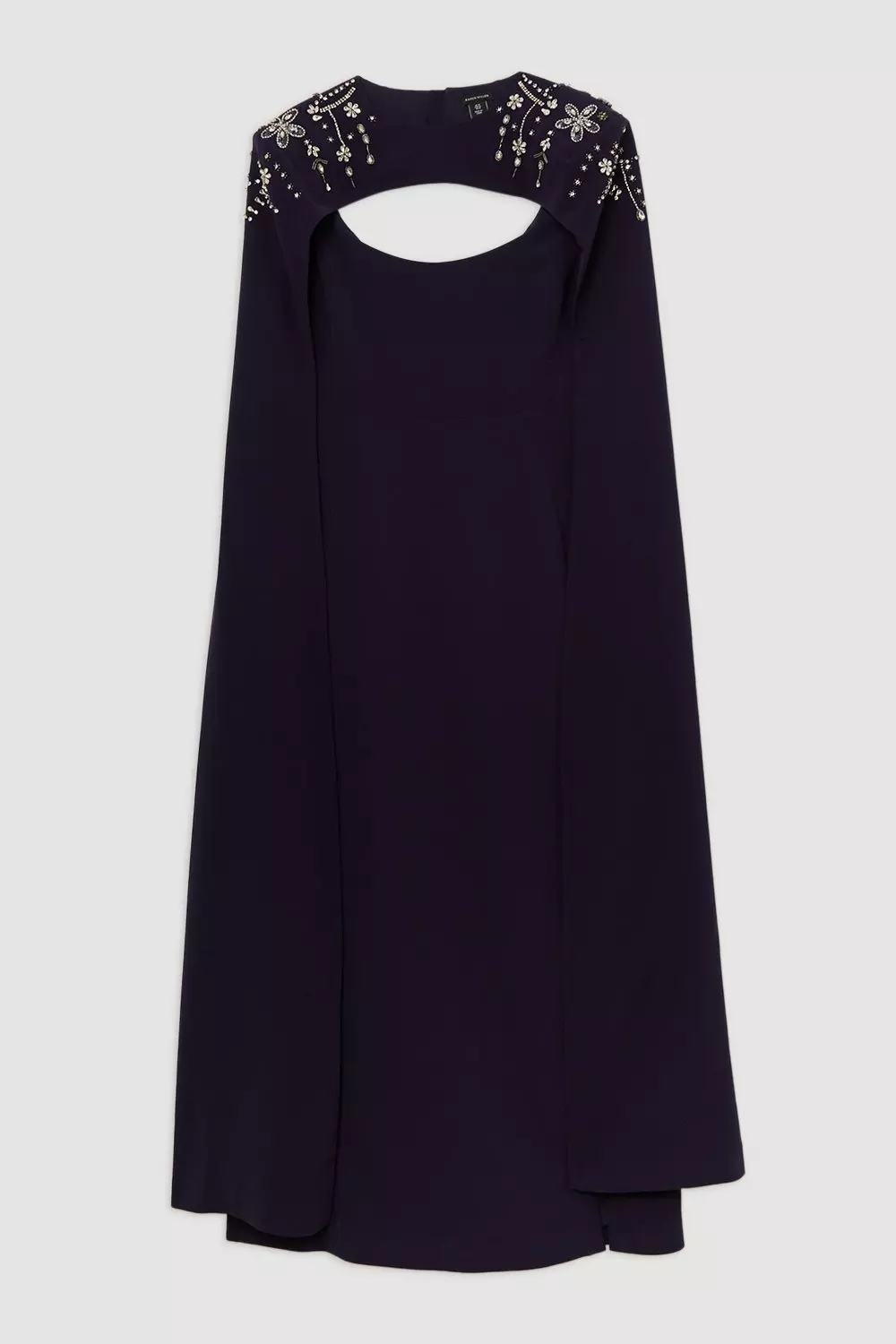 Bibiy. MELINDA CAPE BLACK(FREE SIZE)