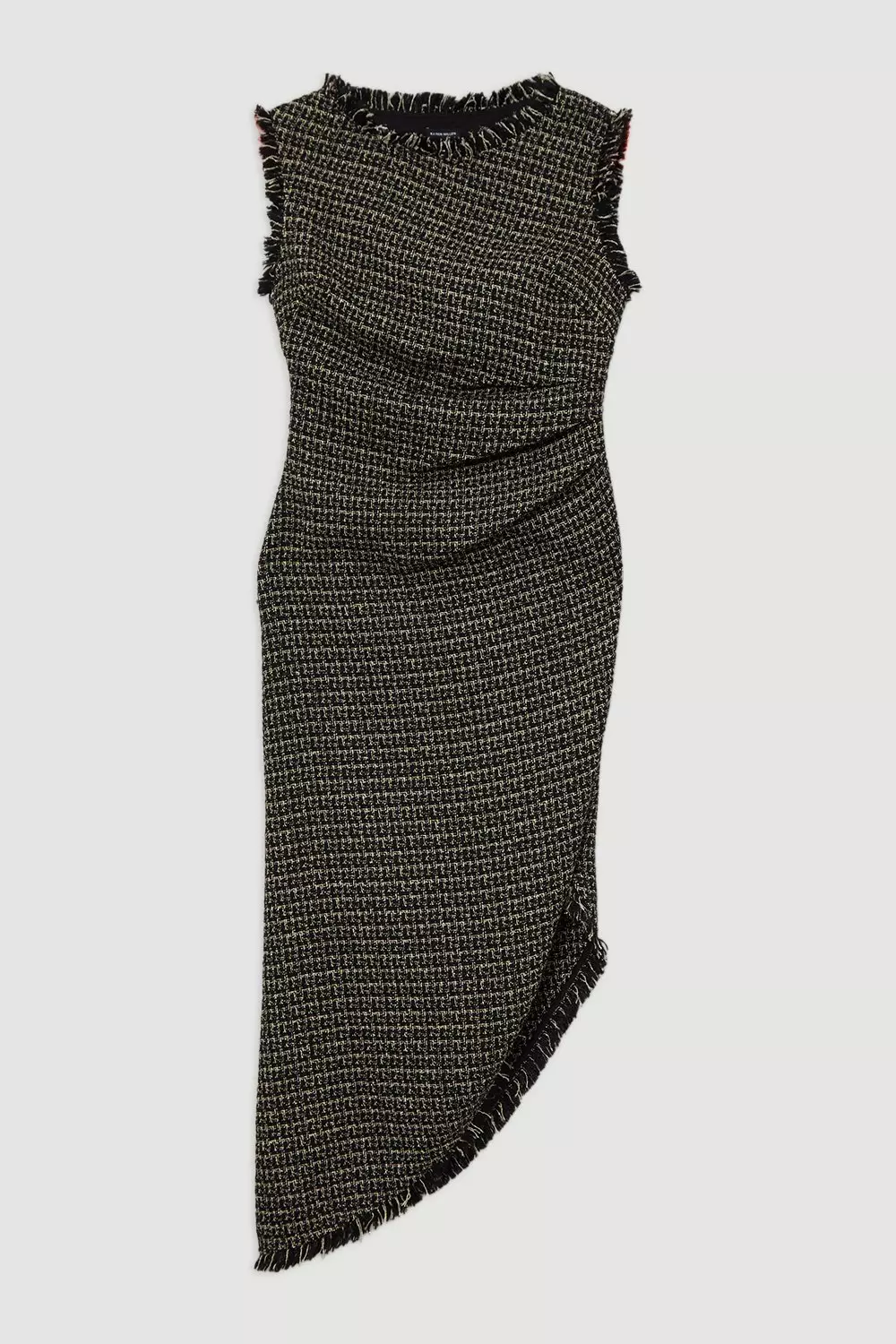 KAREN MILLEN◆Tailored Marl Strappy◆ペンシル◆ミディドレス Tailored Marl Midi Dress | Karen Millen