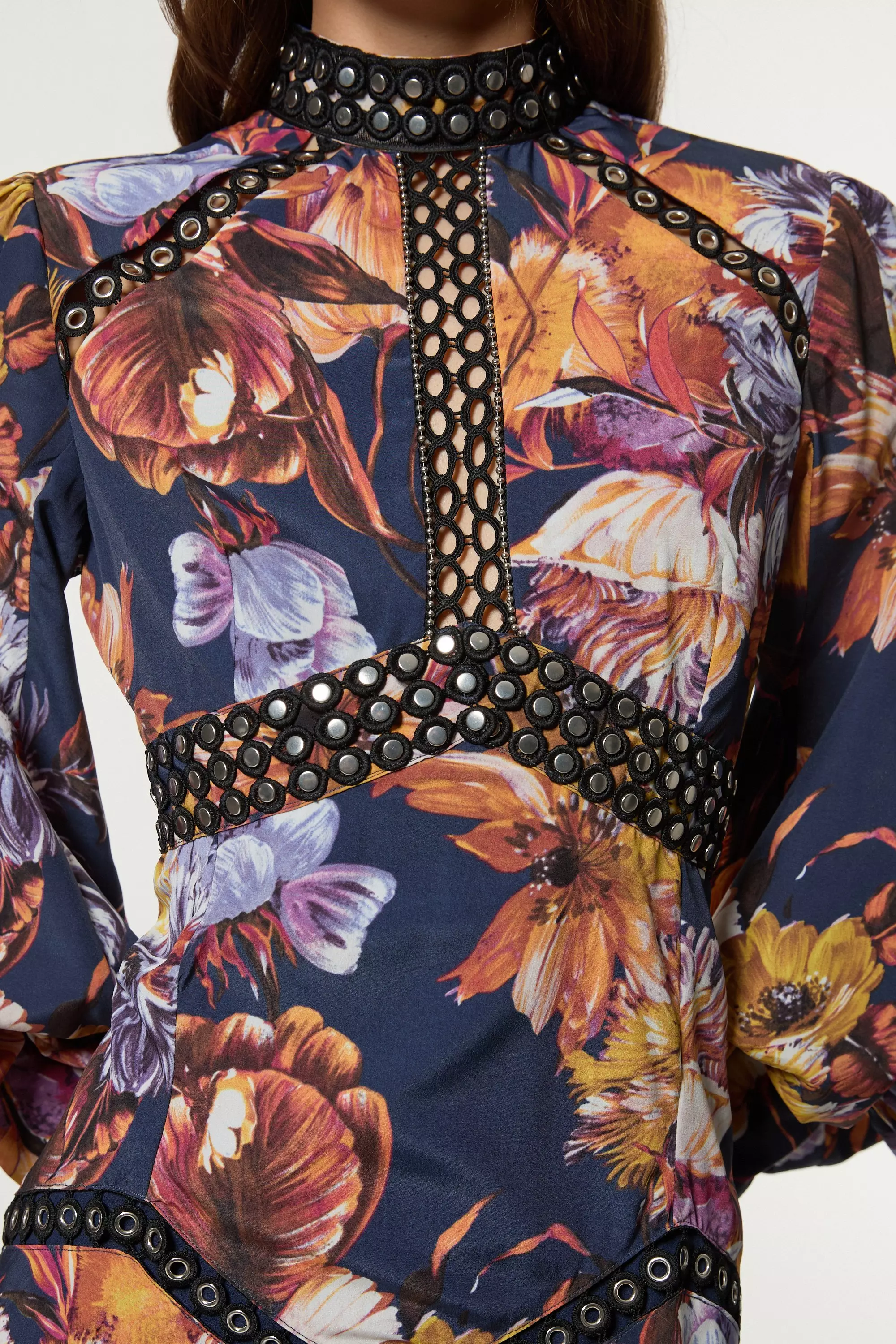 KAREN MILLEN 日本未入荷 ビスコース リネン 半袖 ベルト ミニ丈 KAREN MILLEN 日本未入荷 ビスコース リネン 半袖 ベルト ミニ丈