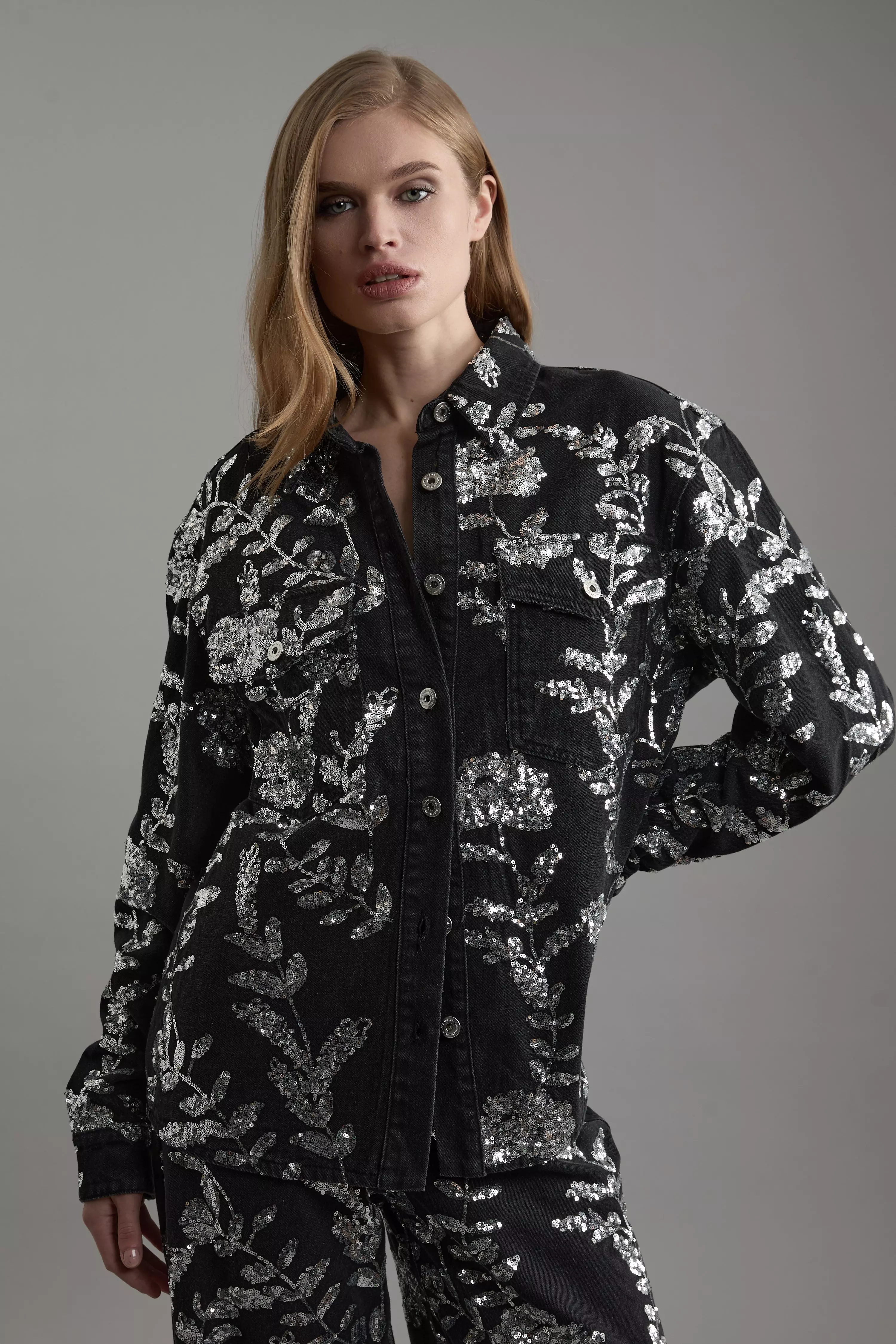日本未入荷★Karen Millen ファー襟付きレザールックジャケット Women's Leather Biker Jackets | Moto Jackets | Karen Millen USA