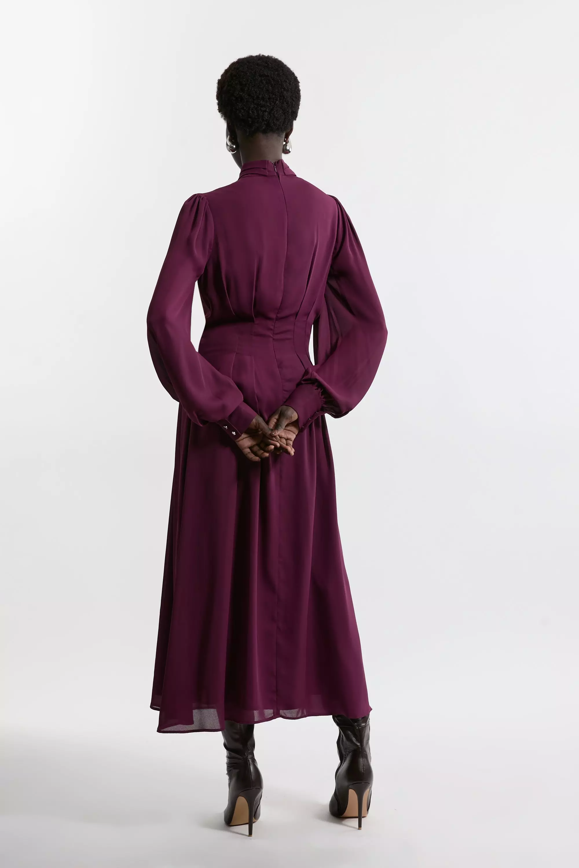 Karen millen purple dress shop