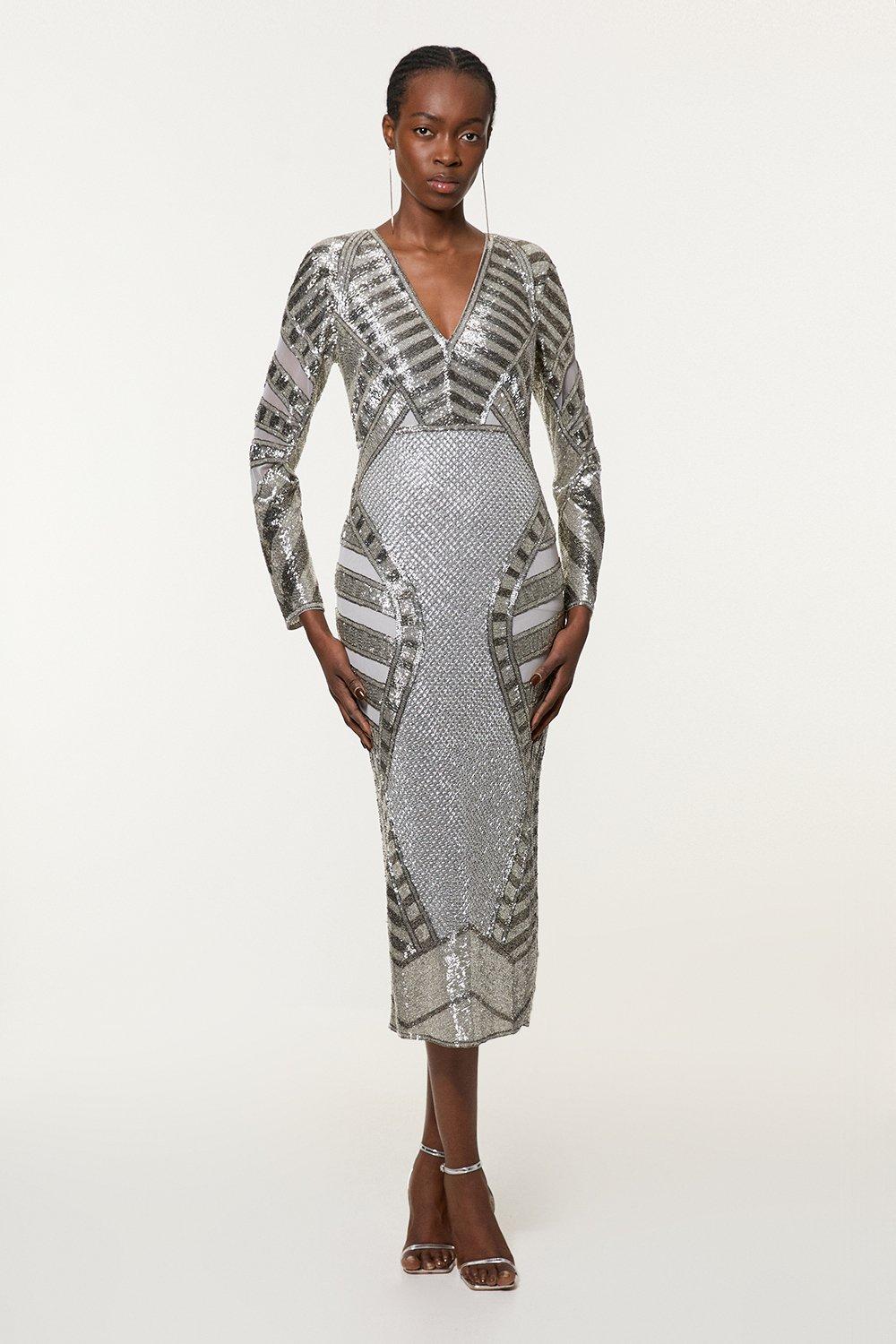 Grey Bridesmaid Dresses | Karen Millen