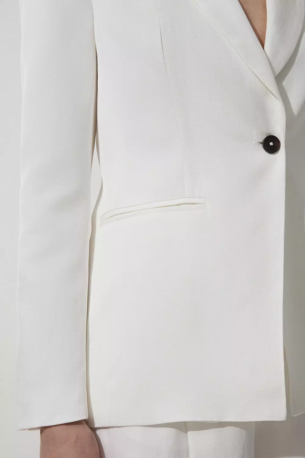 〈 かぐれ 〉linen tailored jacket 100% Capri Exciting Linen Giacca Sud $1080 Sport Coat