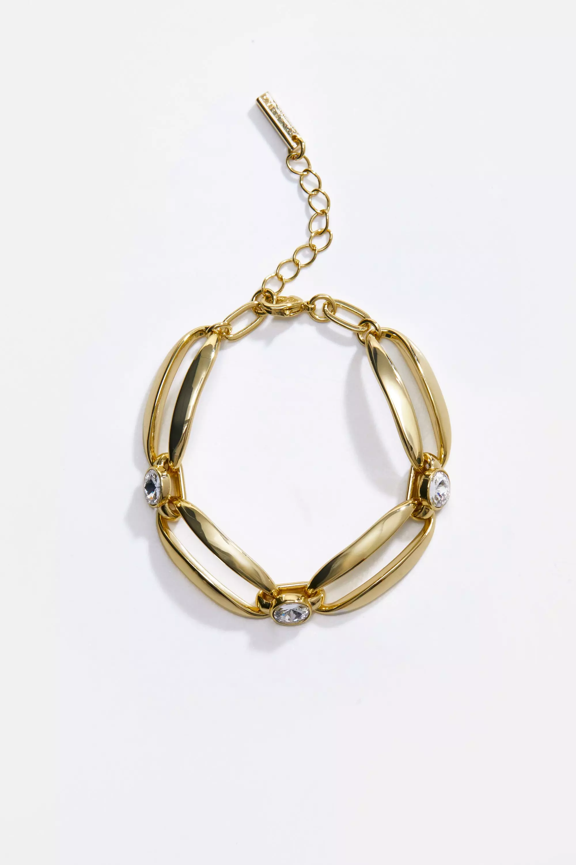 【KAREN MILLEN】14Kゴールド クリスタルフローブレスレット bkk22789_gold_xl?$