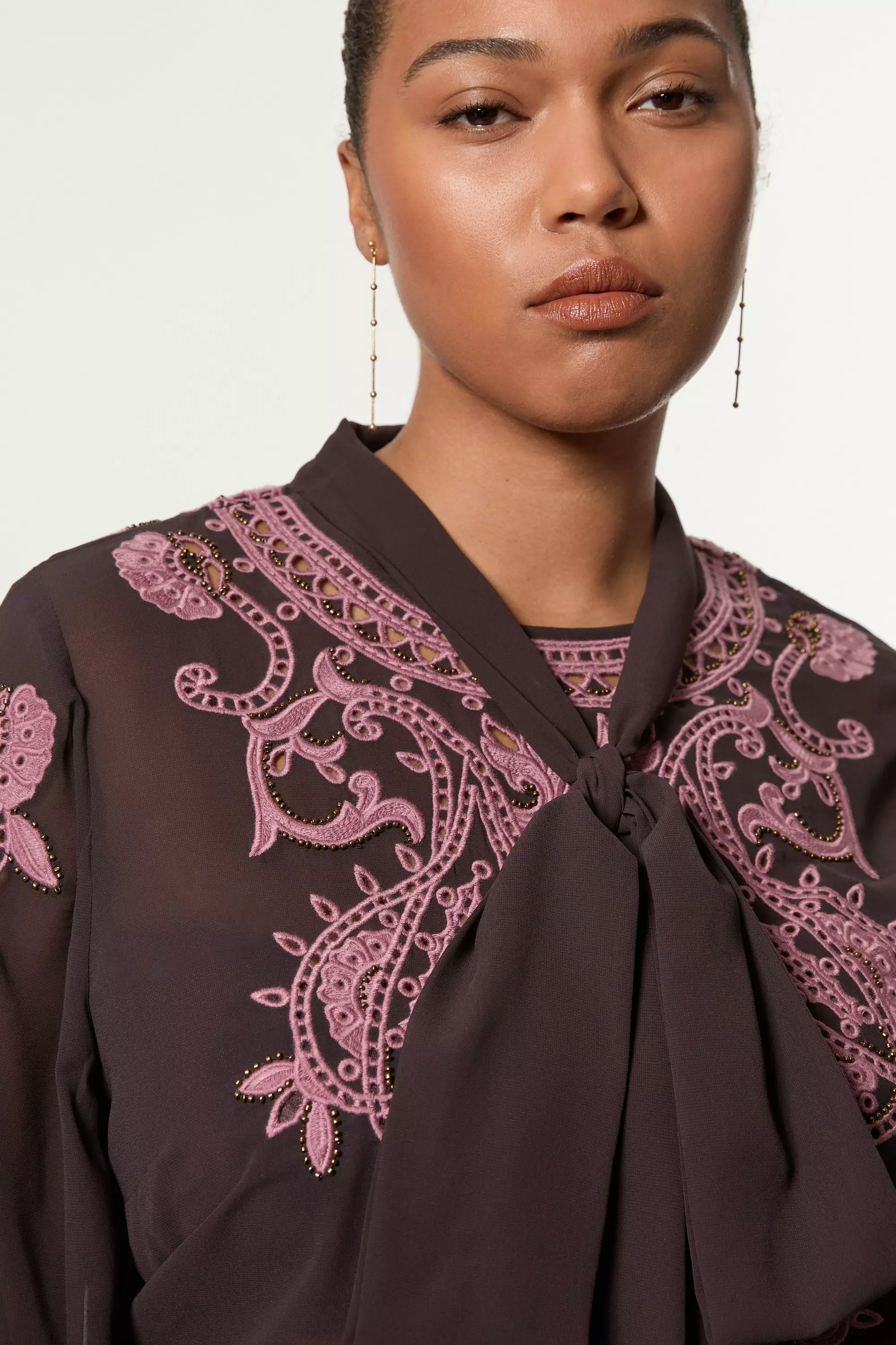 【KAREN MILLEN】スウィートハートネック ミディドレス（送料込) KAREN MILLEN】スウィートハートネック ドレス（送料込み)