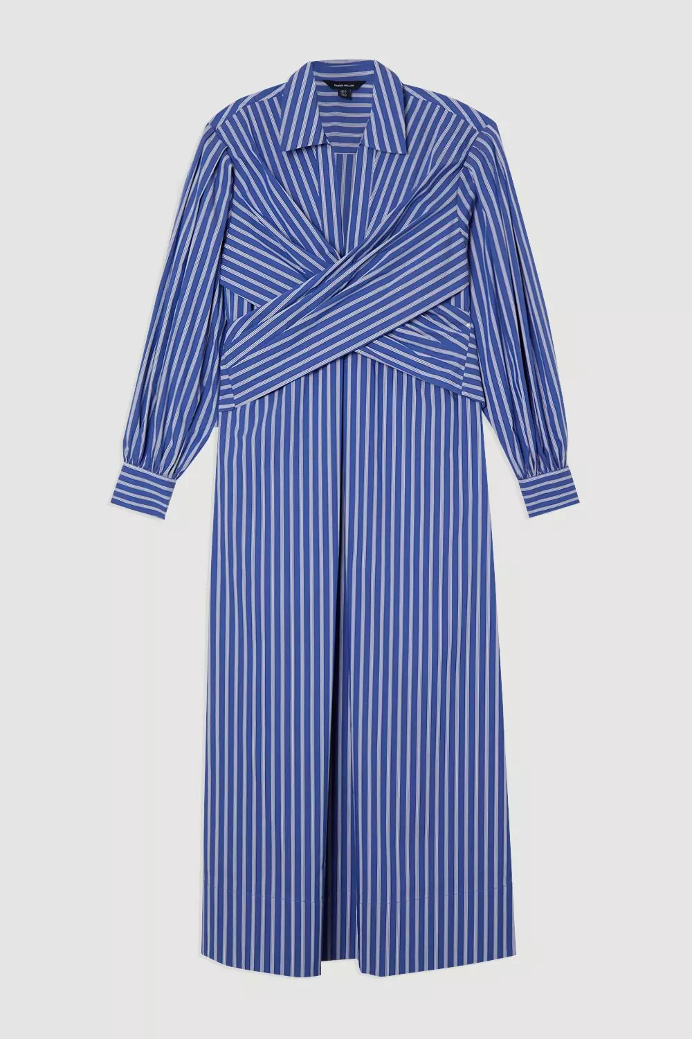 MYLAN マイラン Bi-color stripe shirt dress MYLAN マイラン Bi-color stripe shirt dress（Karen millen