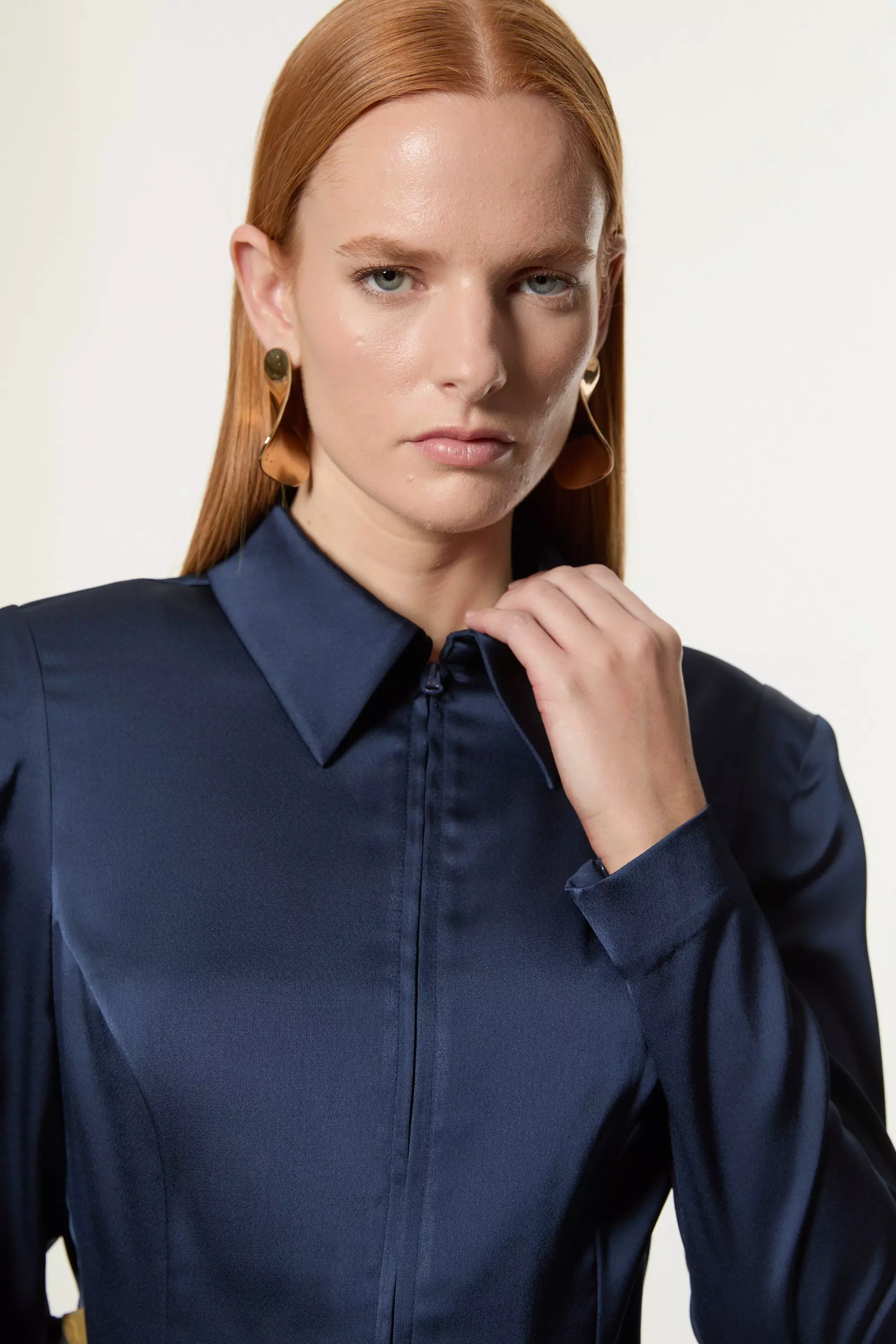 todayful Crape Satin Shirts インディゴ 楽天市場】【即納】TODAYFUL トゥデイフル2025spring/summer