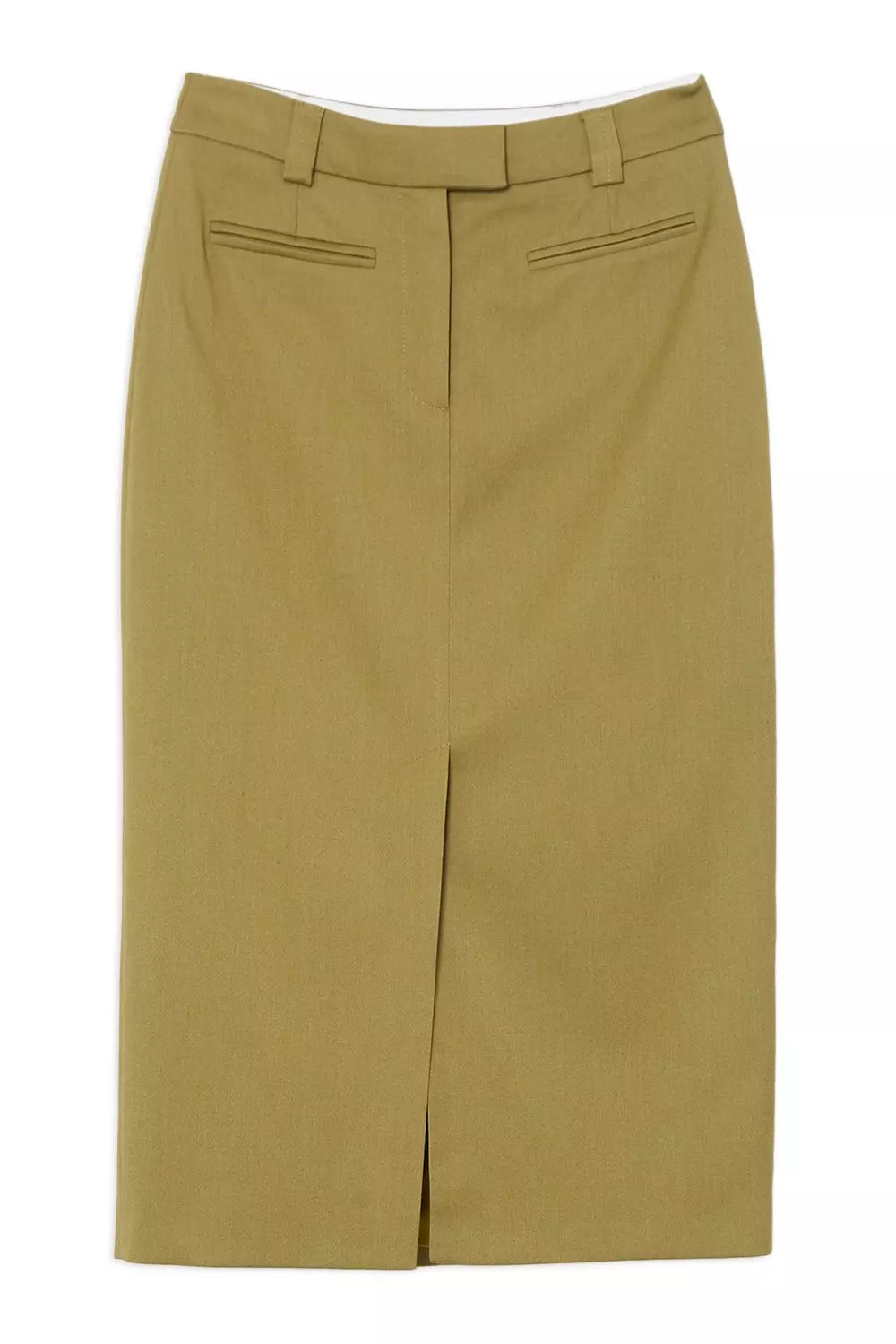 Moss Tall Soft Structured Tailored Pencil Skirt    alternative image