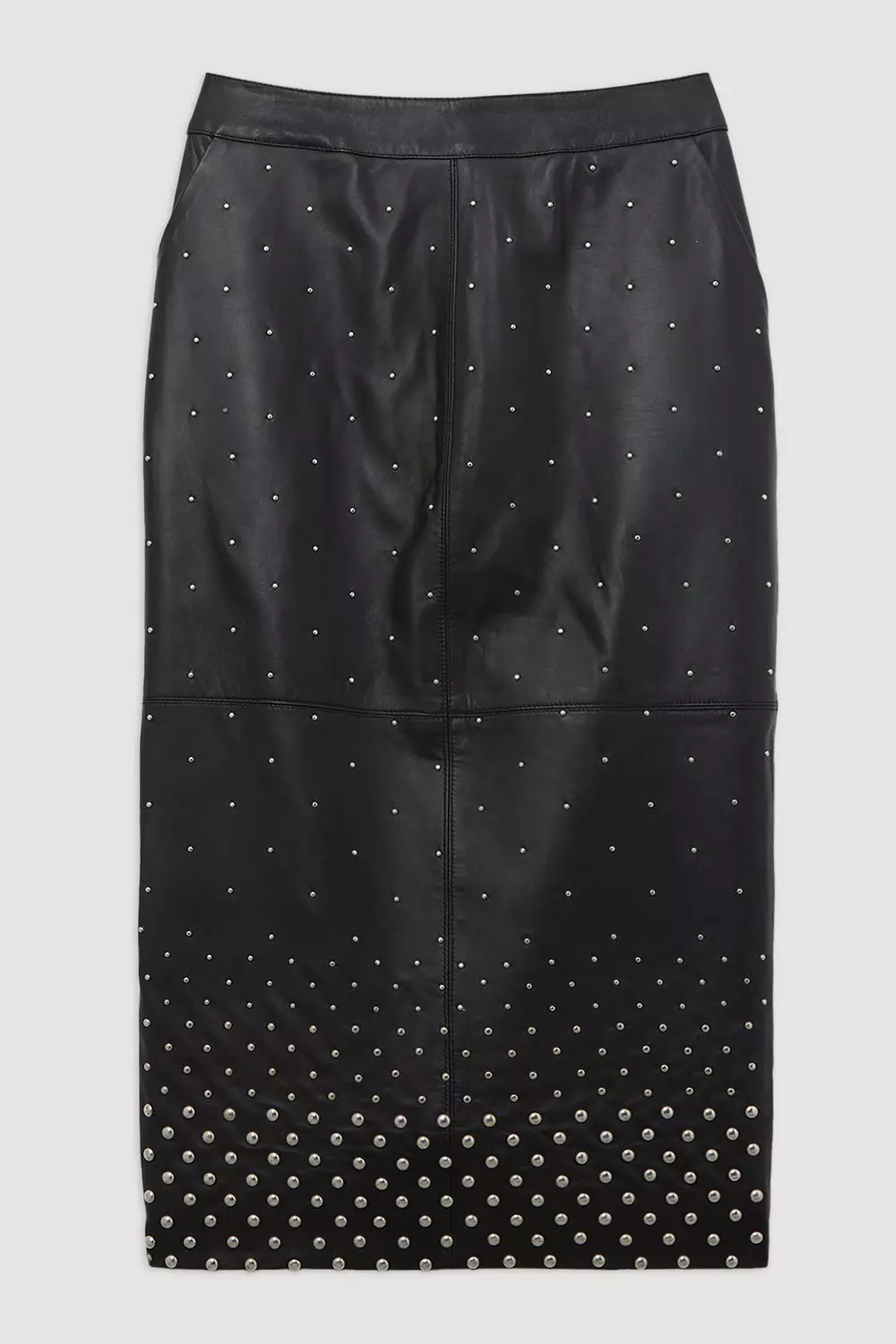 Studded Leather Pencil Skirt alternative image