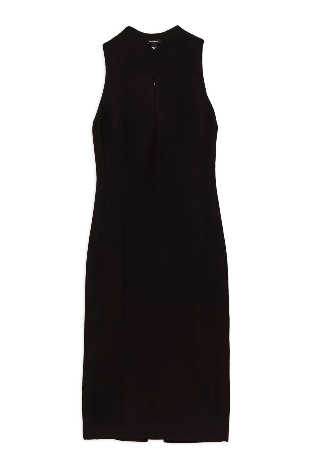 Zip Up Knitted Sleeveless Dress | Karen Millen