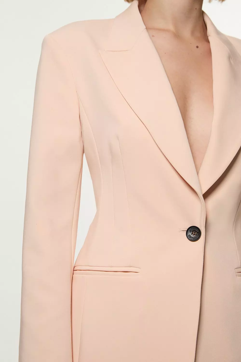 Petite Tailored Single Breasted Jacket | Karen Millen