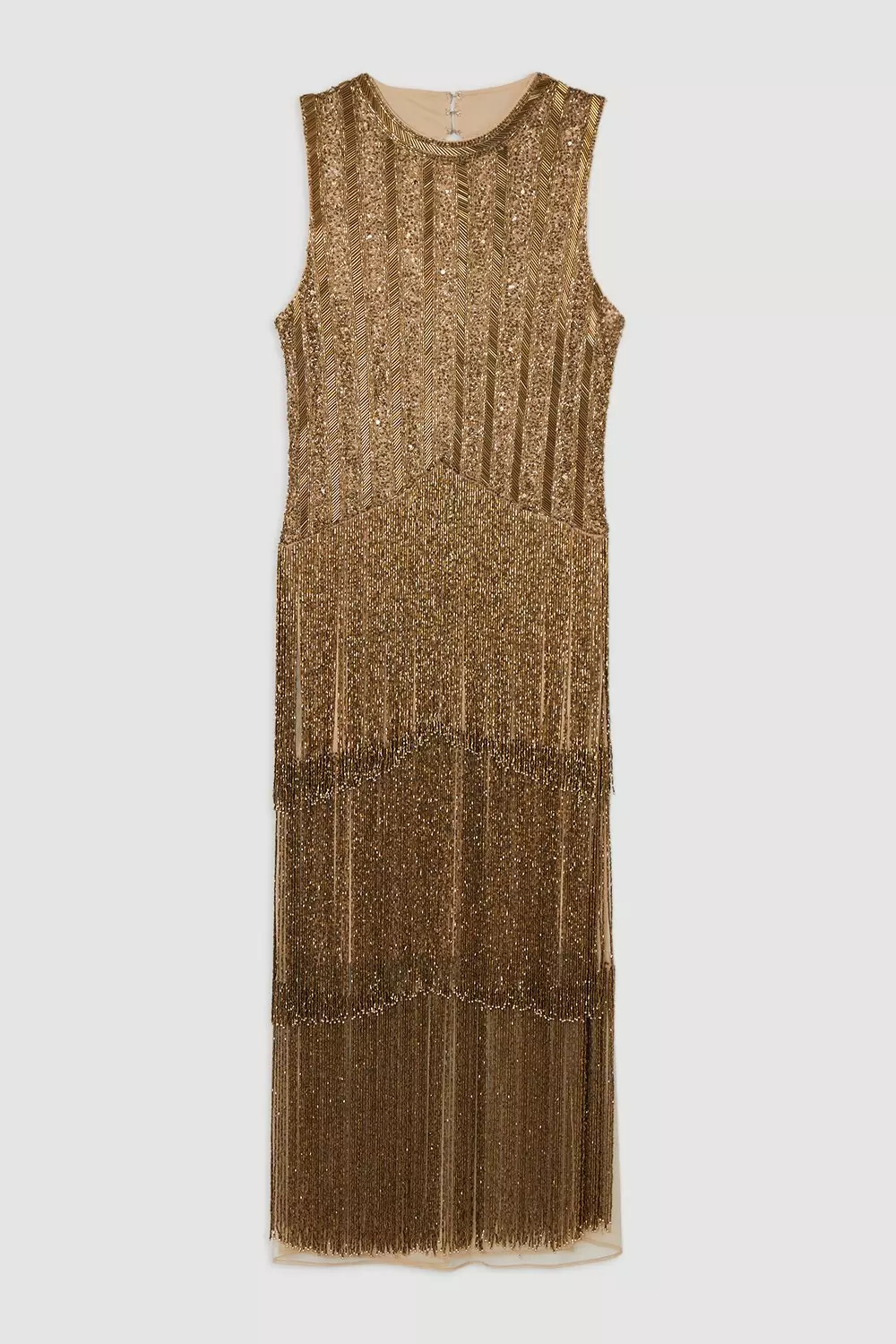 国内発!関税込*KAREN MILLEN*ビーズ レイヤードフリンジ ドレス bkk14836_mauve_xl?$