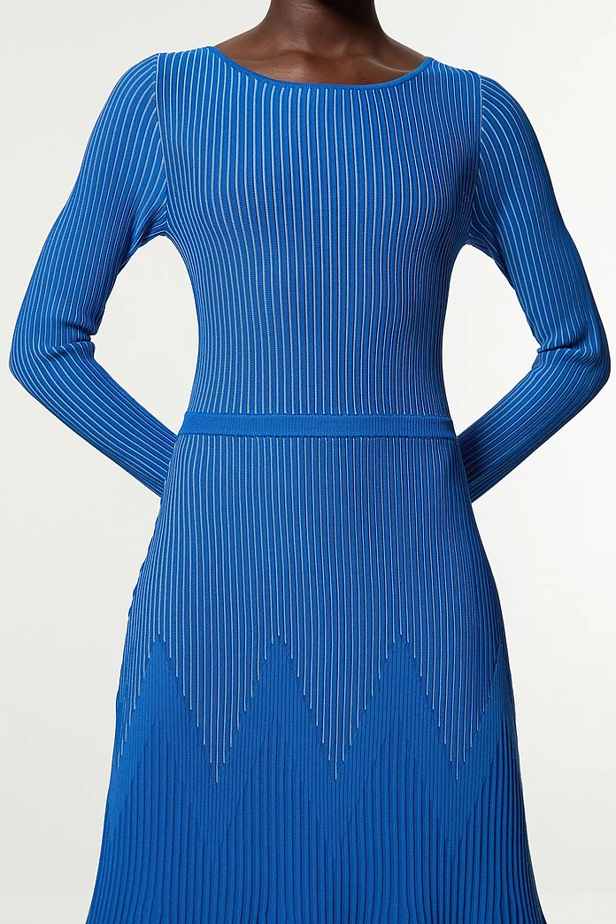 Zig Zag Detail Knitted Maxi Dress | Karen Millen Zig Zag Detail Knitted Maxi Dress | Karen Millen