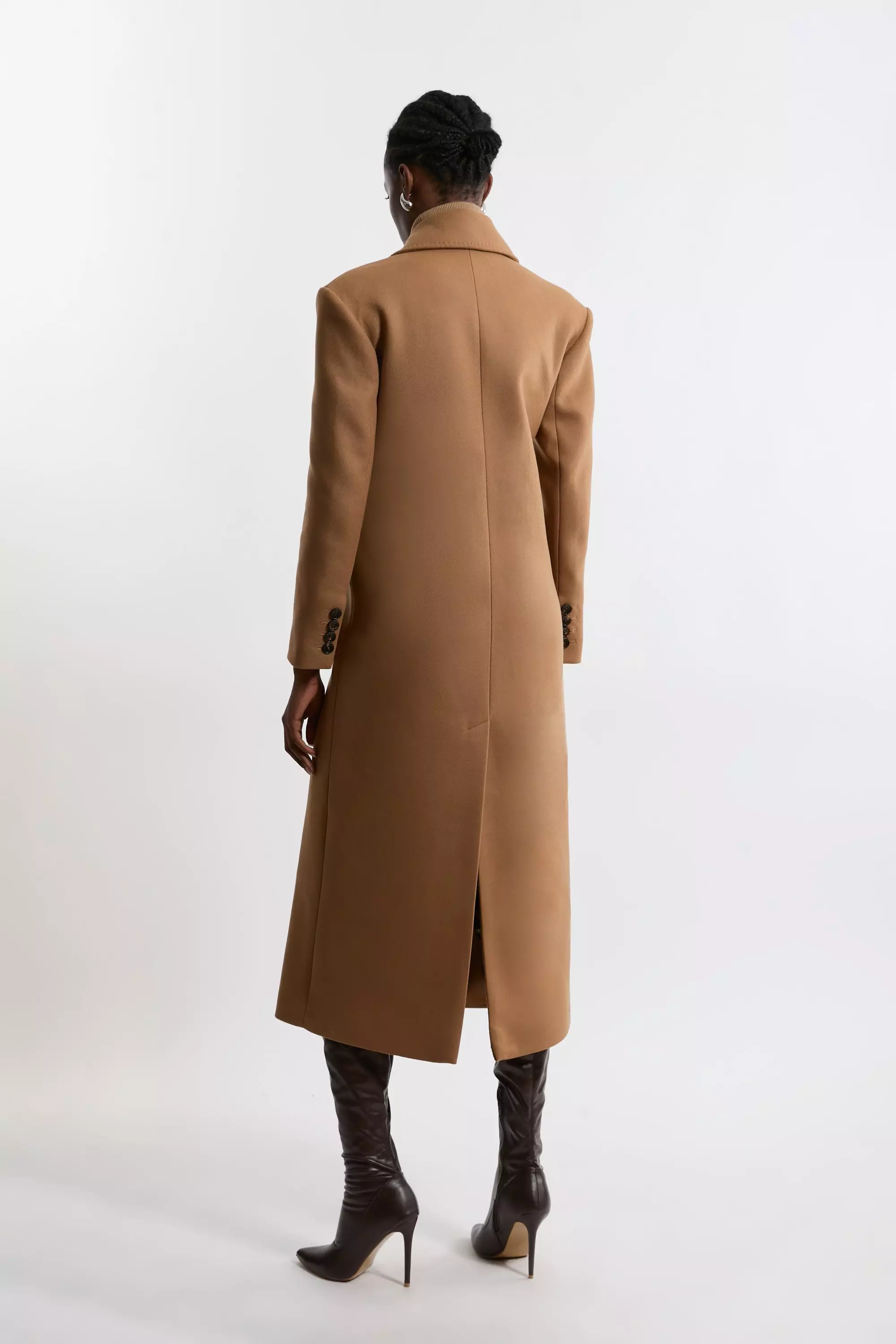 ★MARDI MERCREDI★WOOL A LINE JACKET_CAMEL★ WOOL A LINE JACKET_CAMEL - MARDI MERCREDI
