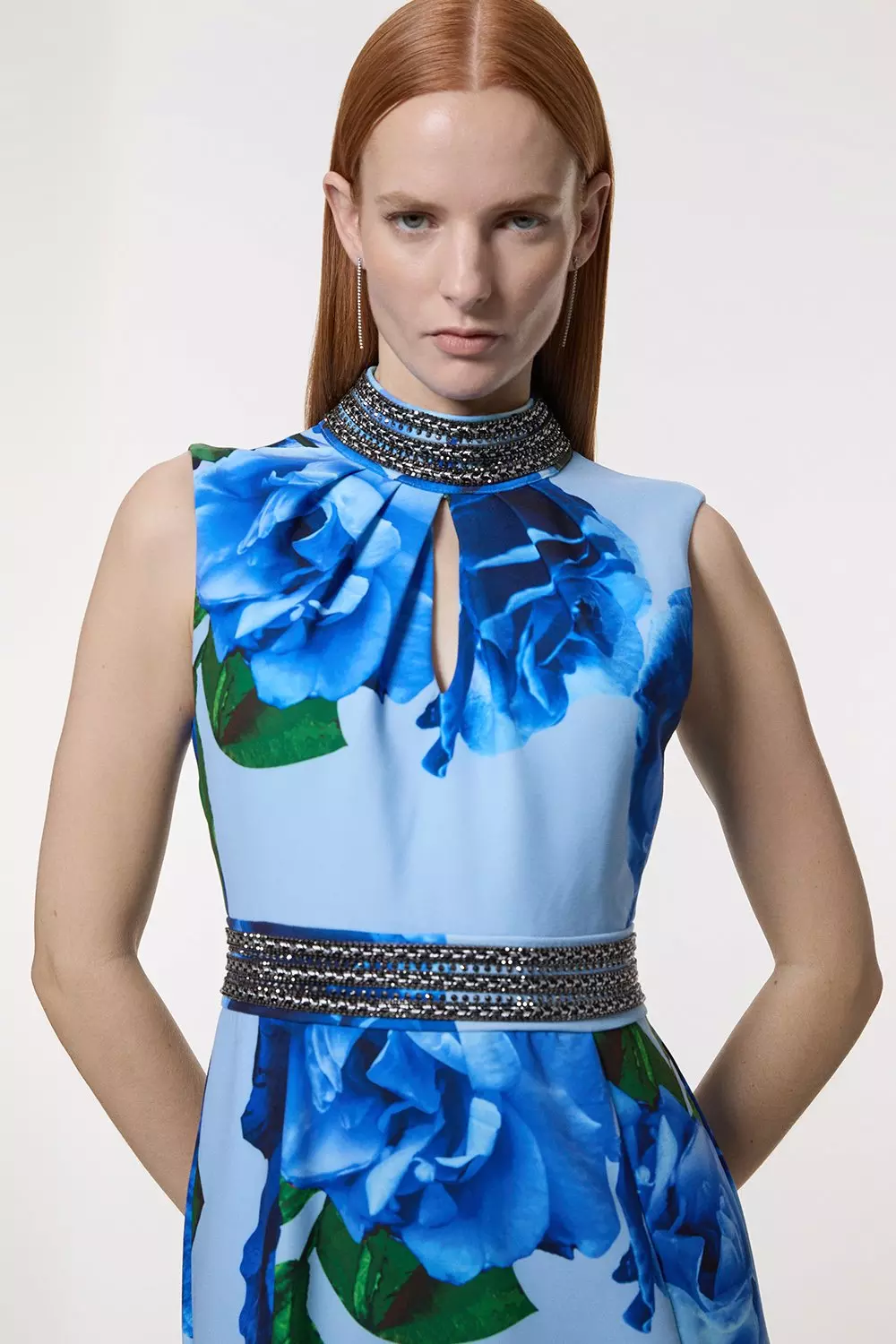 【KAREN MILLEN】ディアマンテトリム デリケートローズ ドレス bkk23402_blue_xl?$
