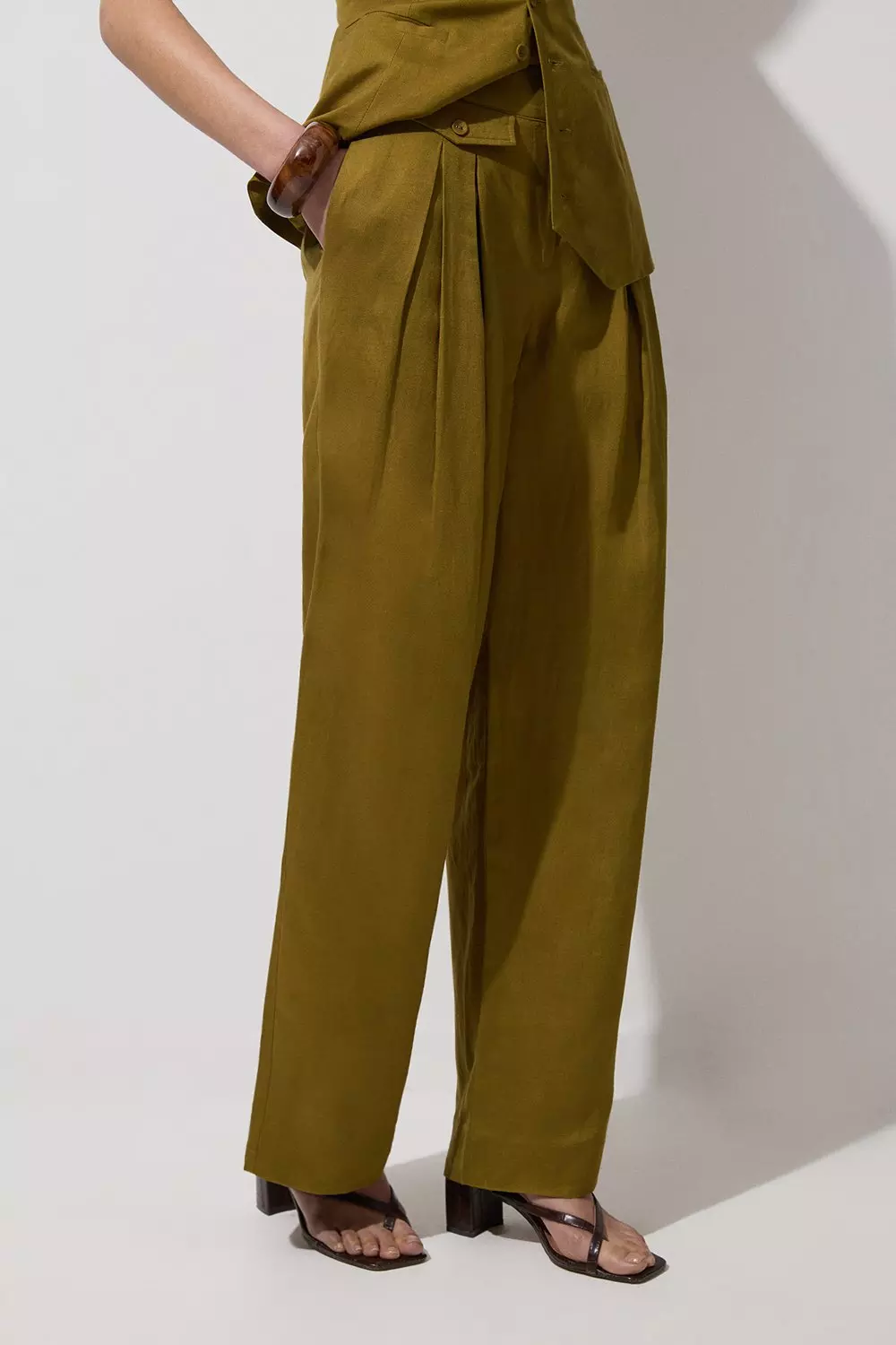 美品 I'm/matereal relax straight pantsの通販 by marron's