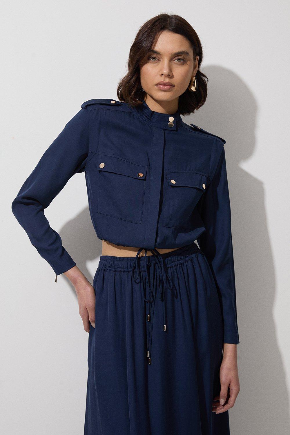 Women's Linen Jackets | Karen Millen Women's Linen Jackets | Karen Millen