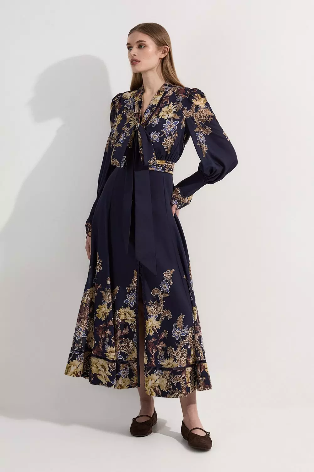 安心追跡【KAREN MILLEN】ペンシル テーラード ミディドレス 安心追跡【KAREN MILLEN】テーラード ミディ ペンシル ドレス