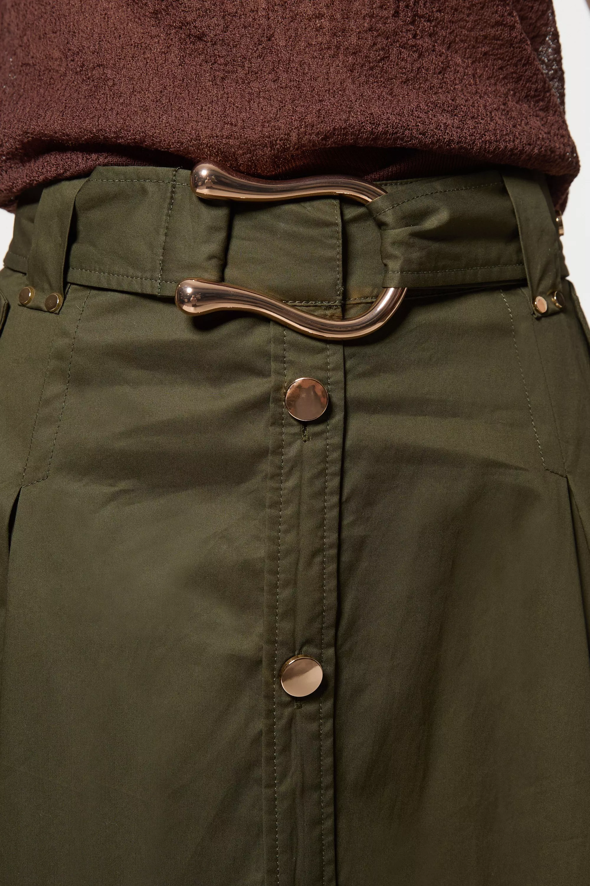【PORTERNA】Centi belt mid-length skirt Amazon.com: Allegra K Women's Faux Leather High Waist Belted