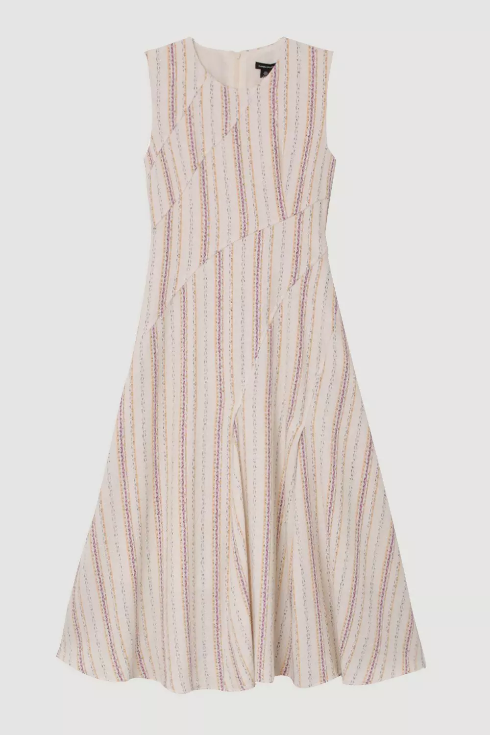 日本未入荷★Karen Millen ビーズＡラインスカート Premium Woven Stripe Tailored A-Line Midi Dress | Karen Millen