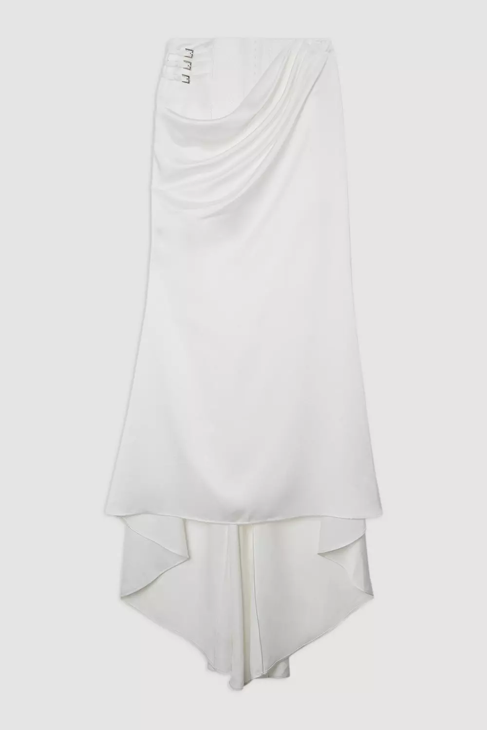 Archive Collection - Tailored Satin Drape Corset Detail